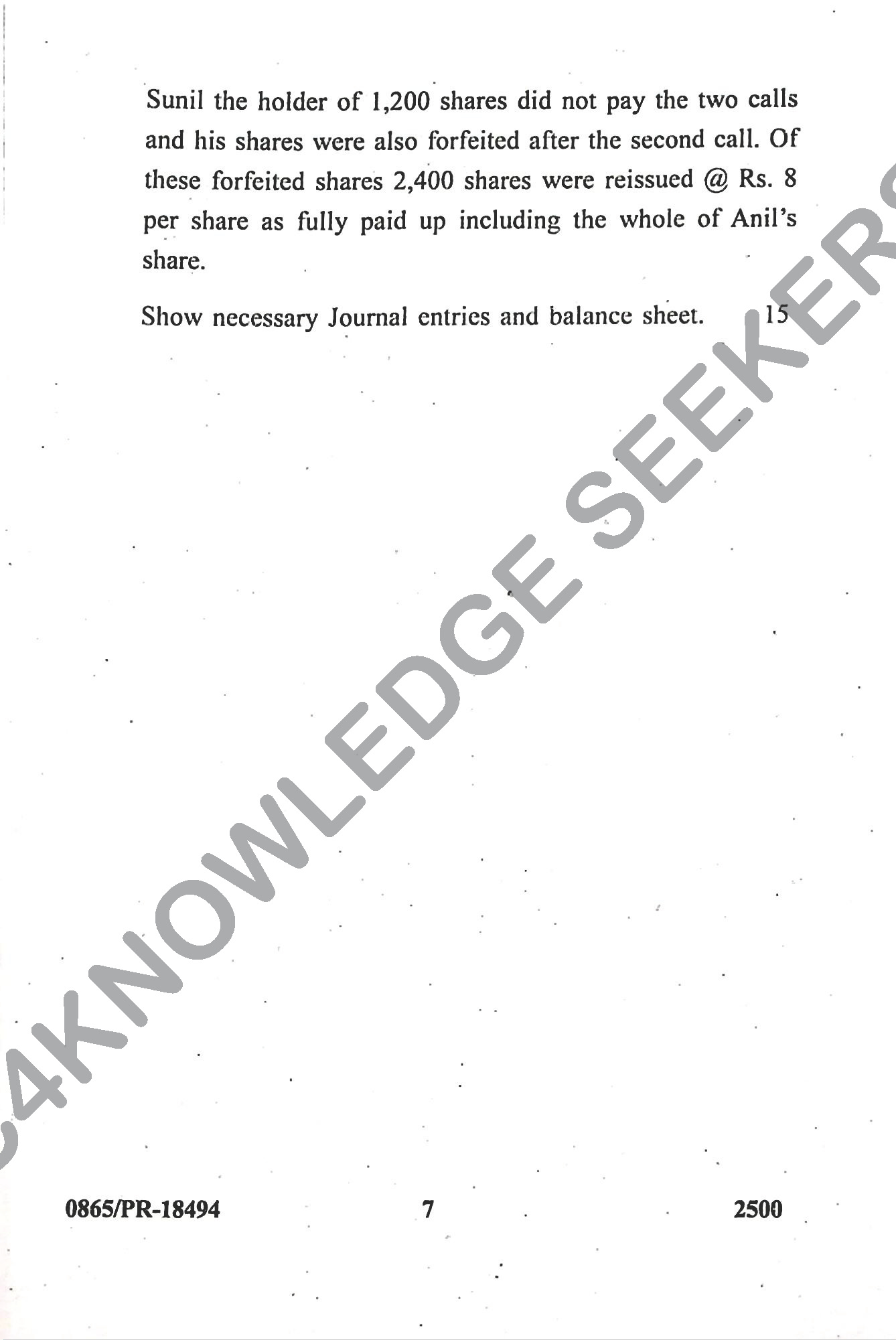 Question Paper Page 7