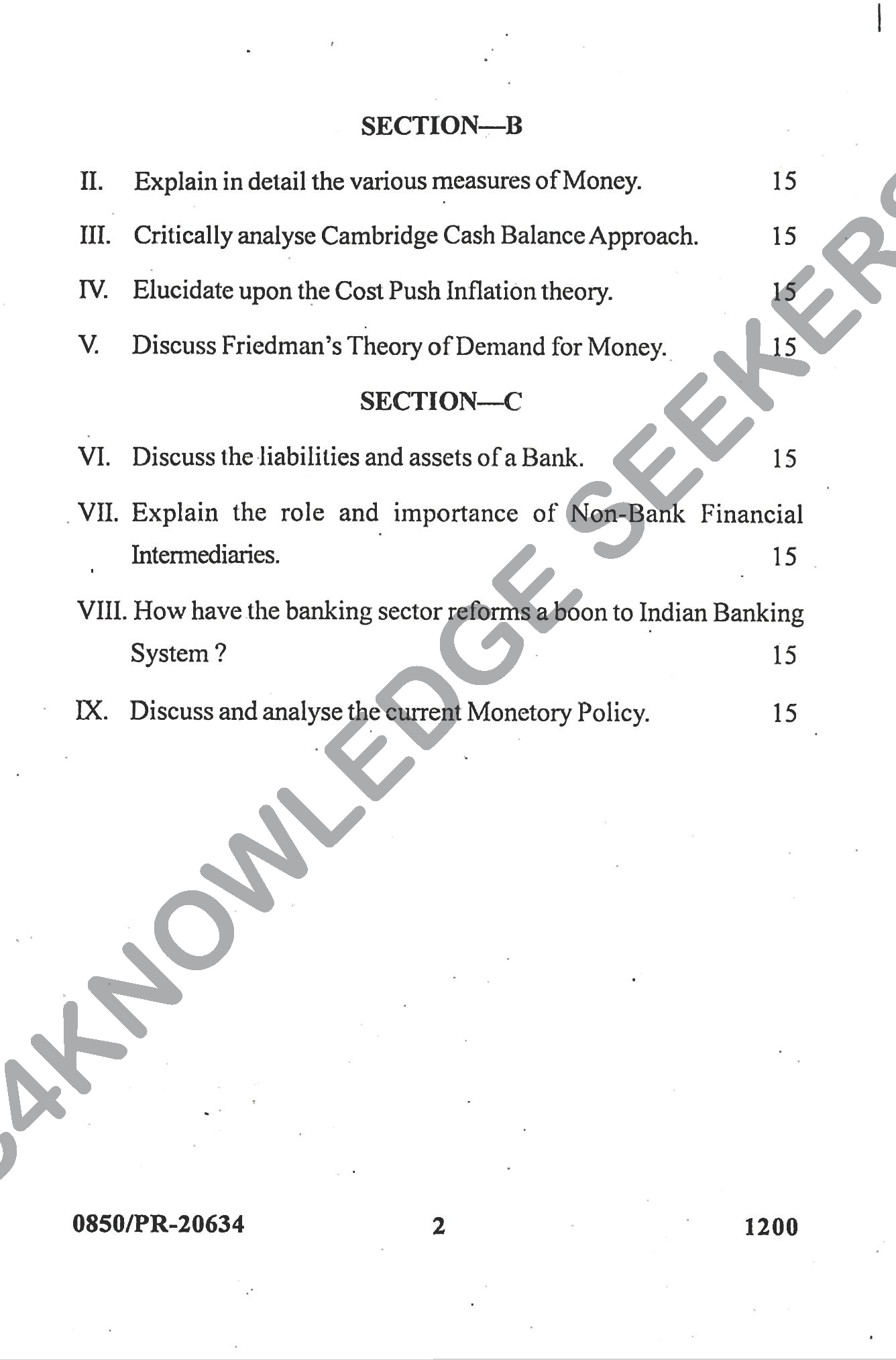 Question Paper Page 2