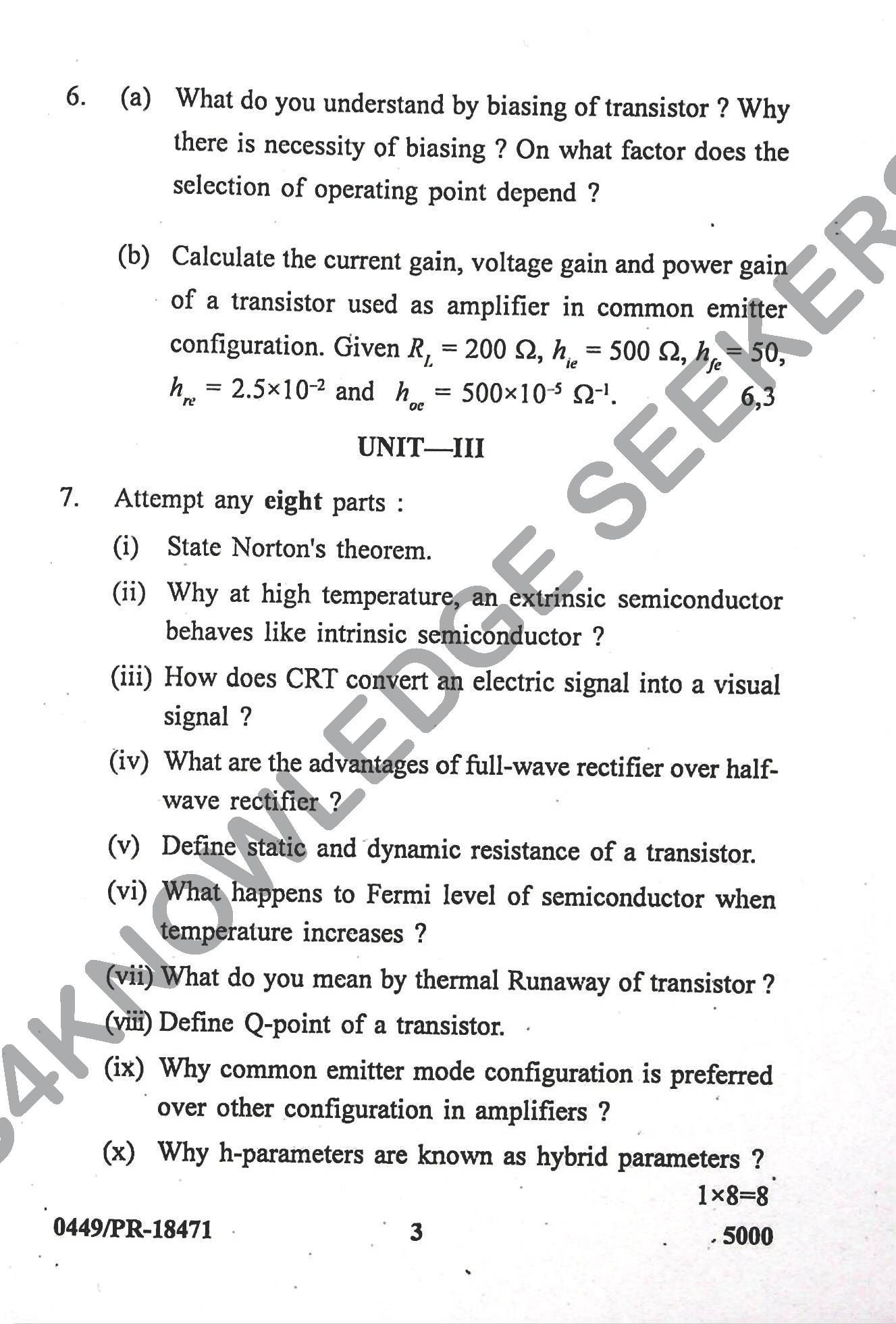 Question Paper Page 3