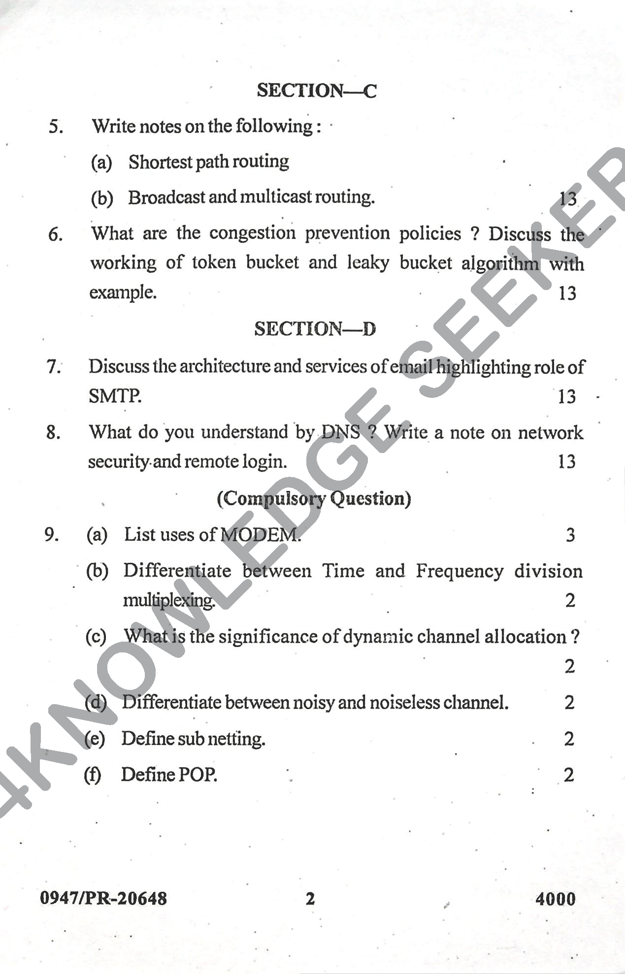 Question Paper Page 2