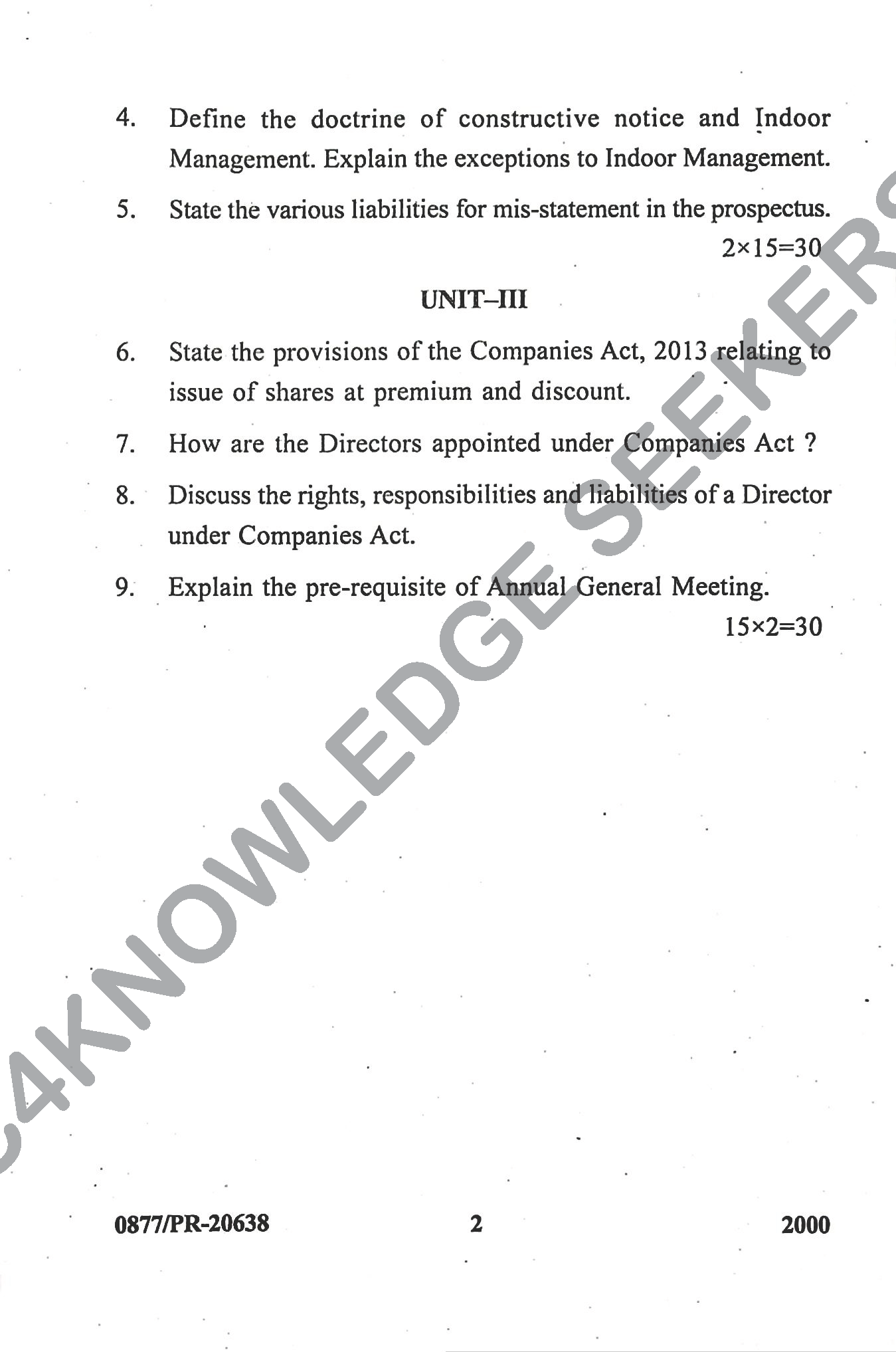 Question Paper Page 2