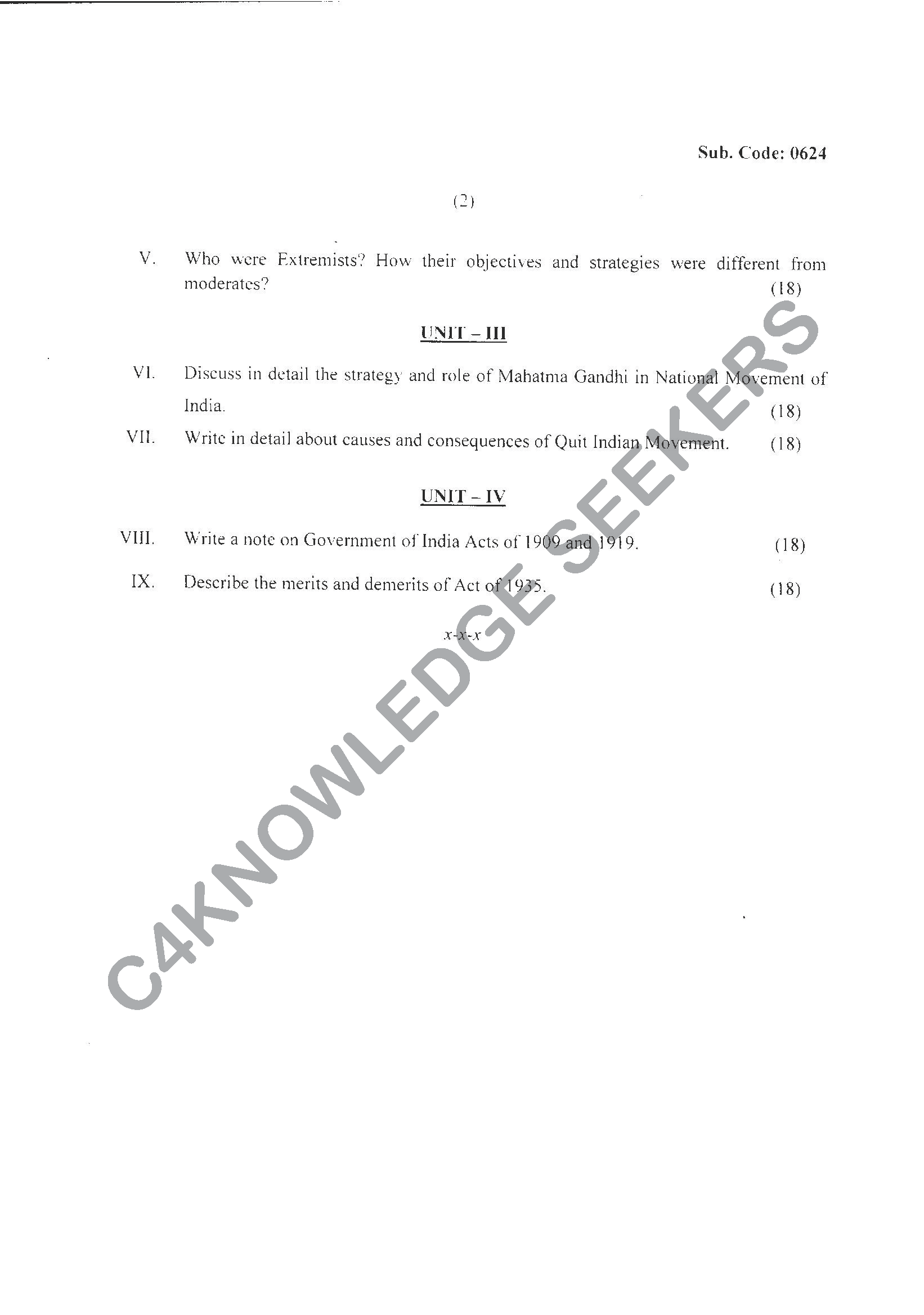 Question Paper Page 2