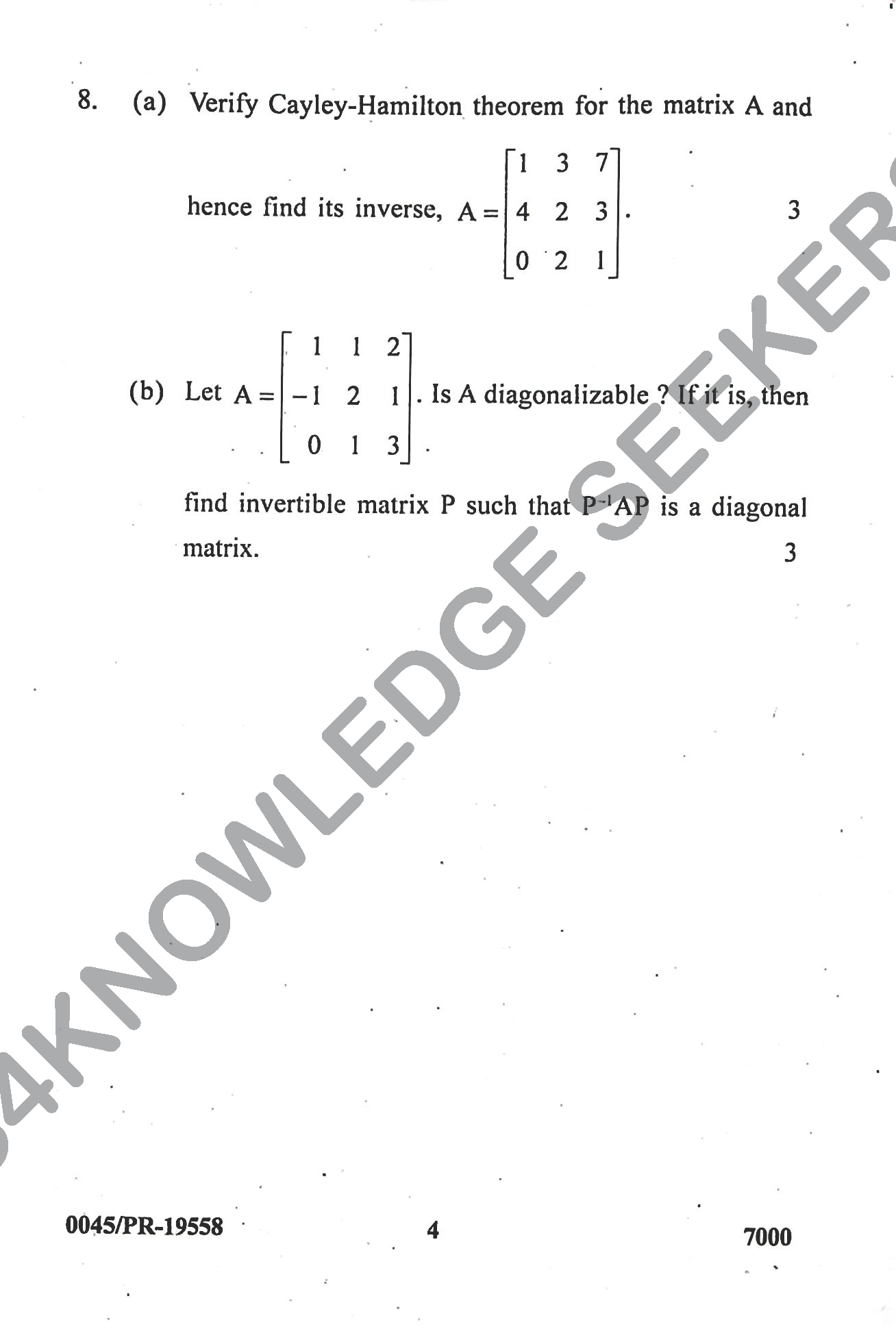 Question Paper Page 4