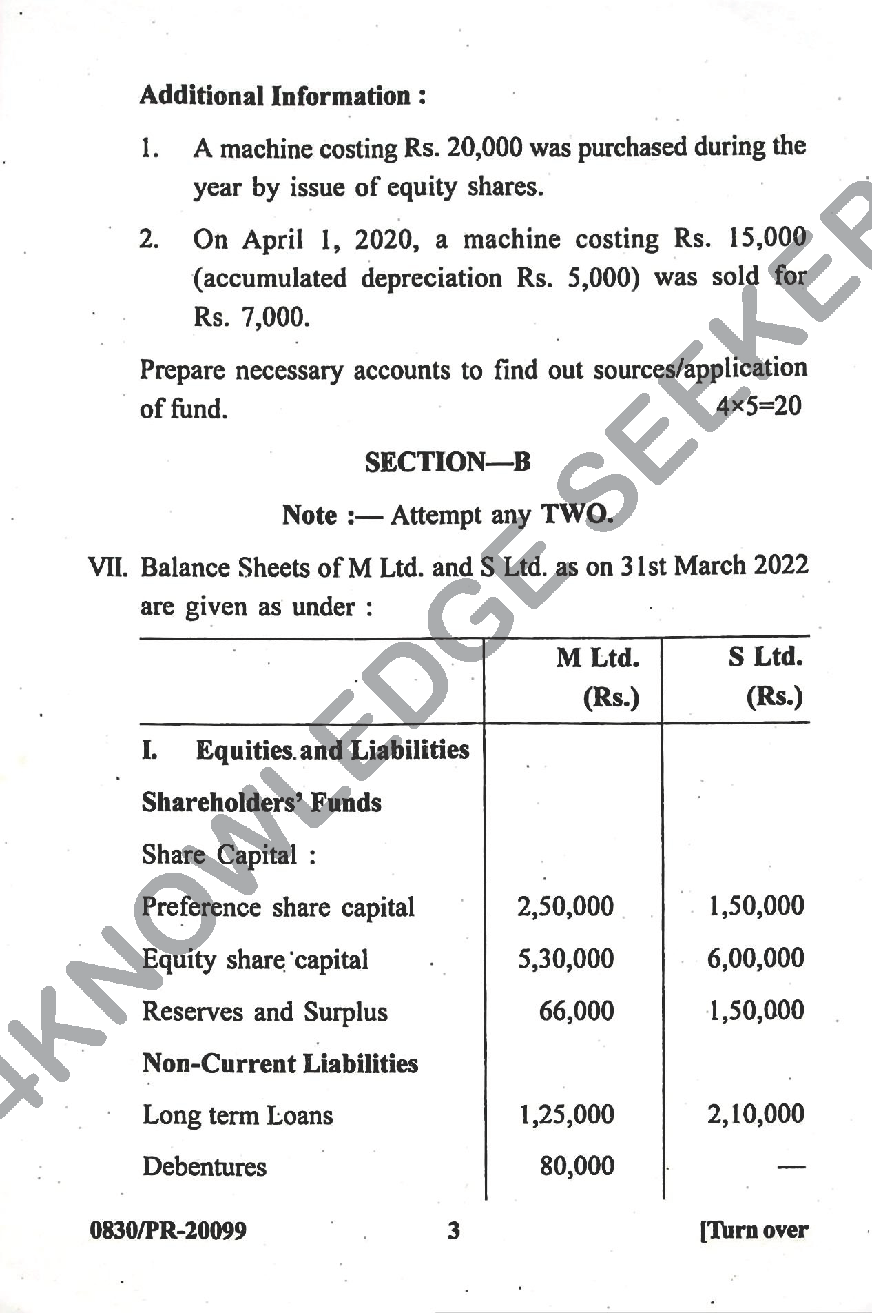 Question Paper Page 3