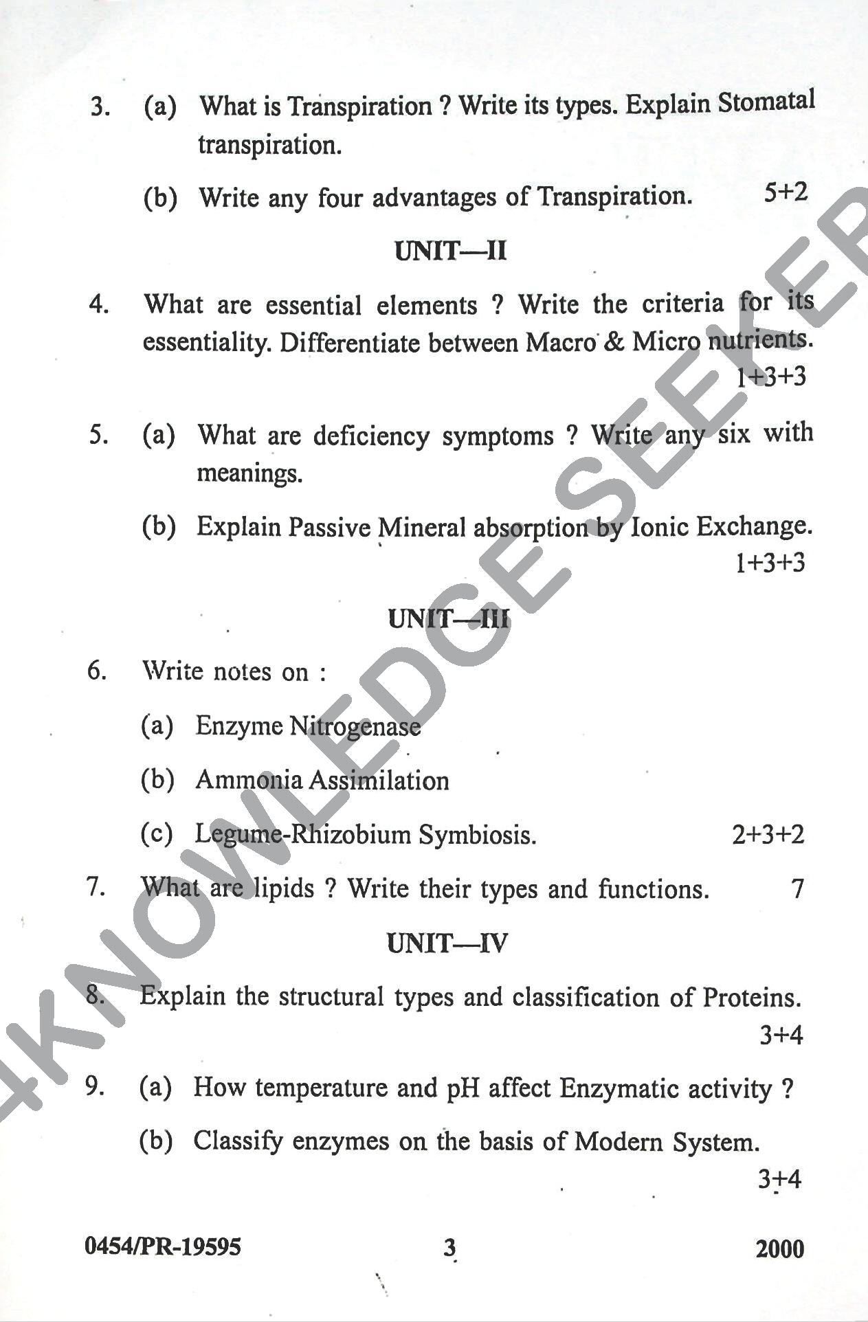 Question Paper Page 3