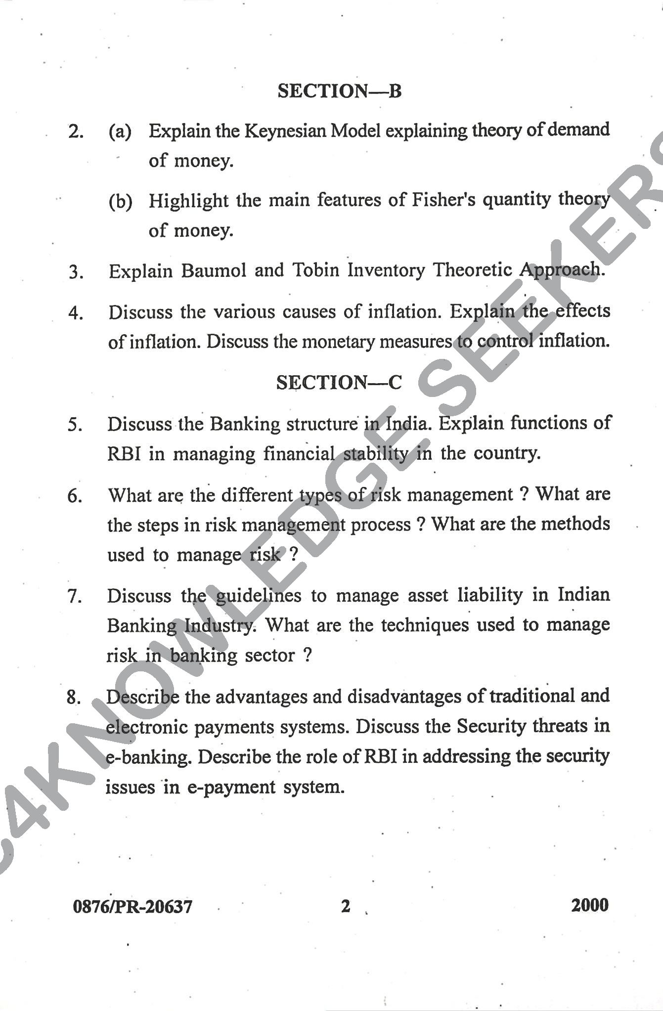 Question Paper Page 2