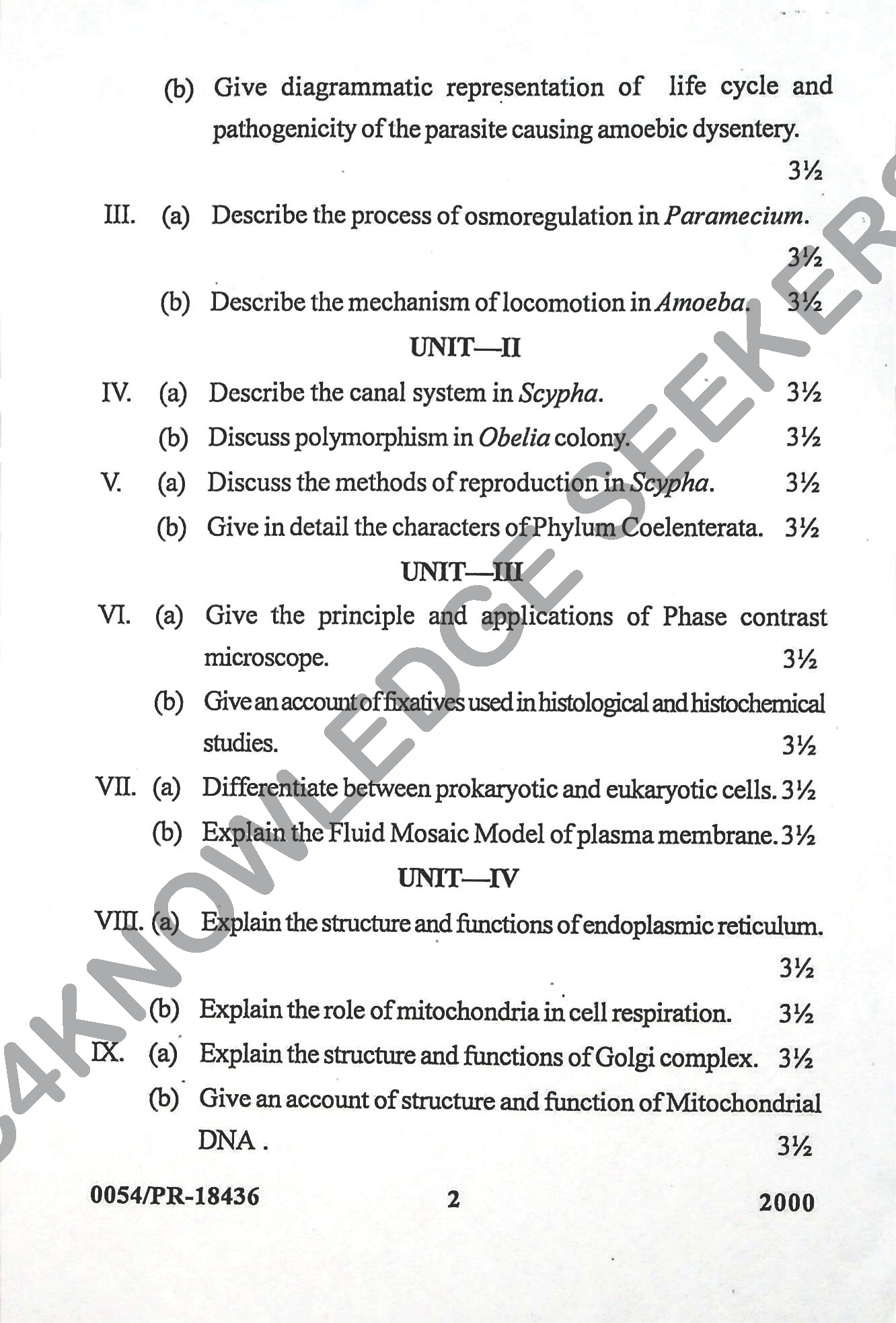 Question Paper Page 2