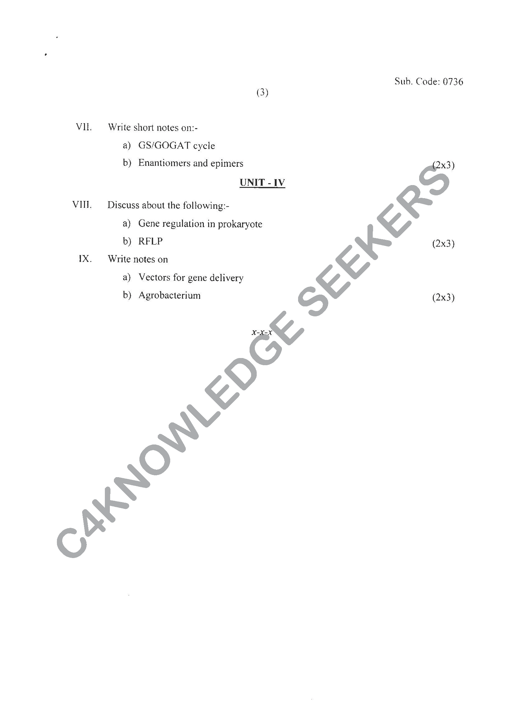Question Paper Page 3