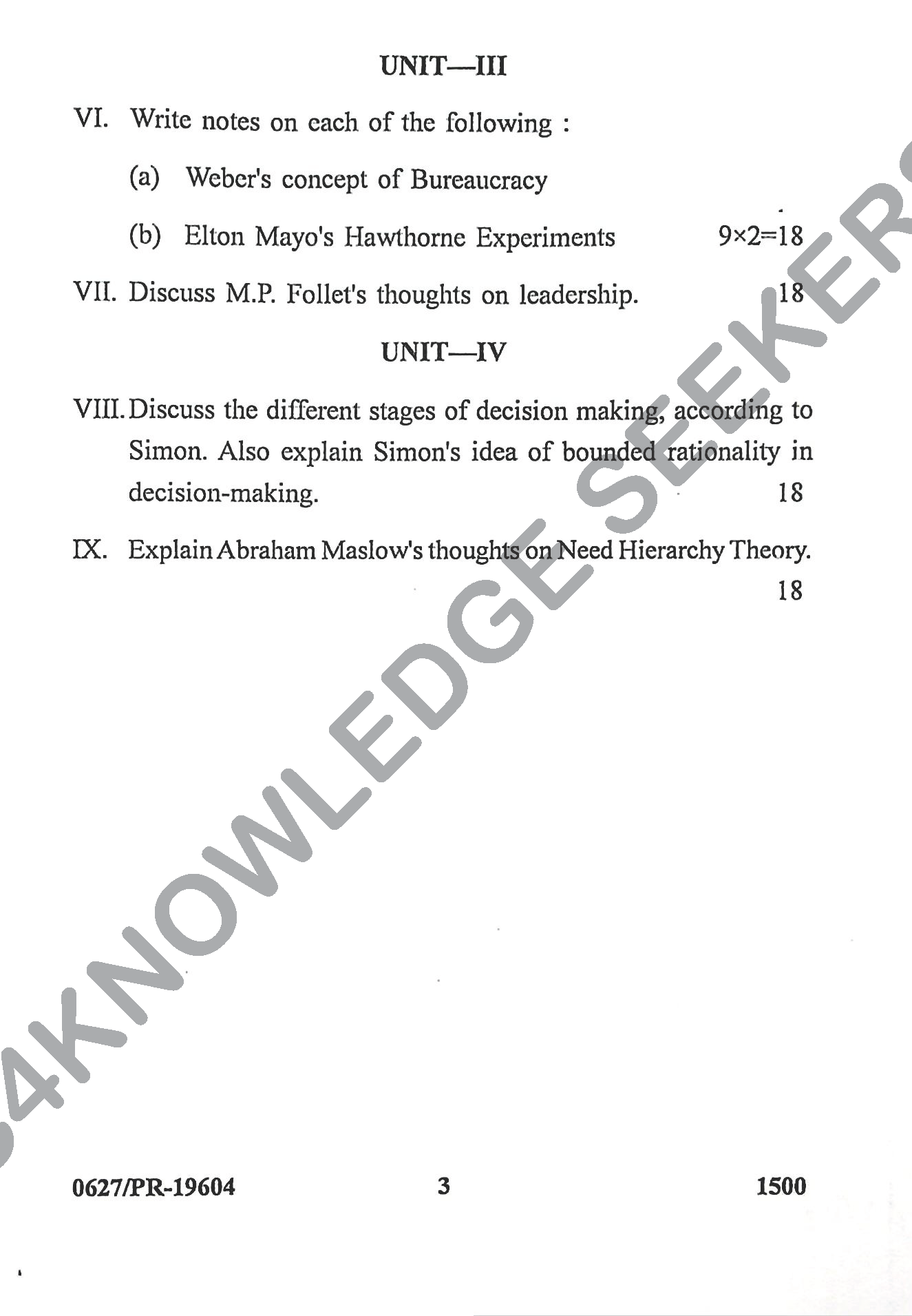 Question Paper Page 3
