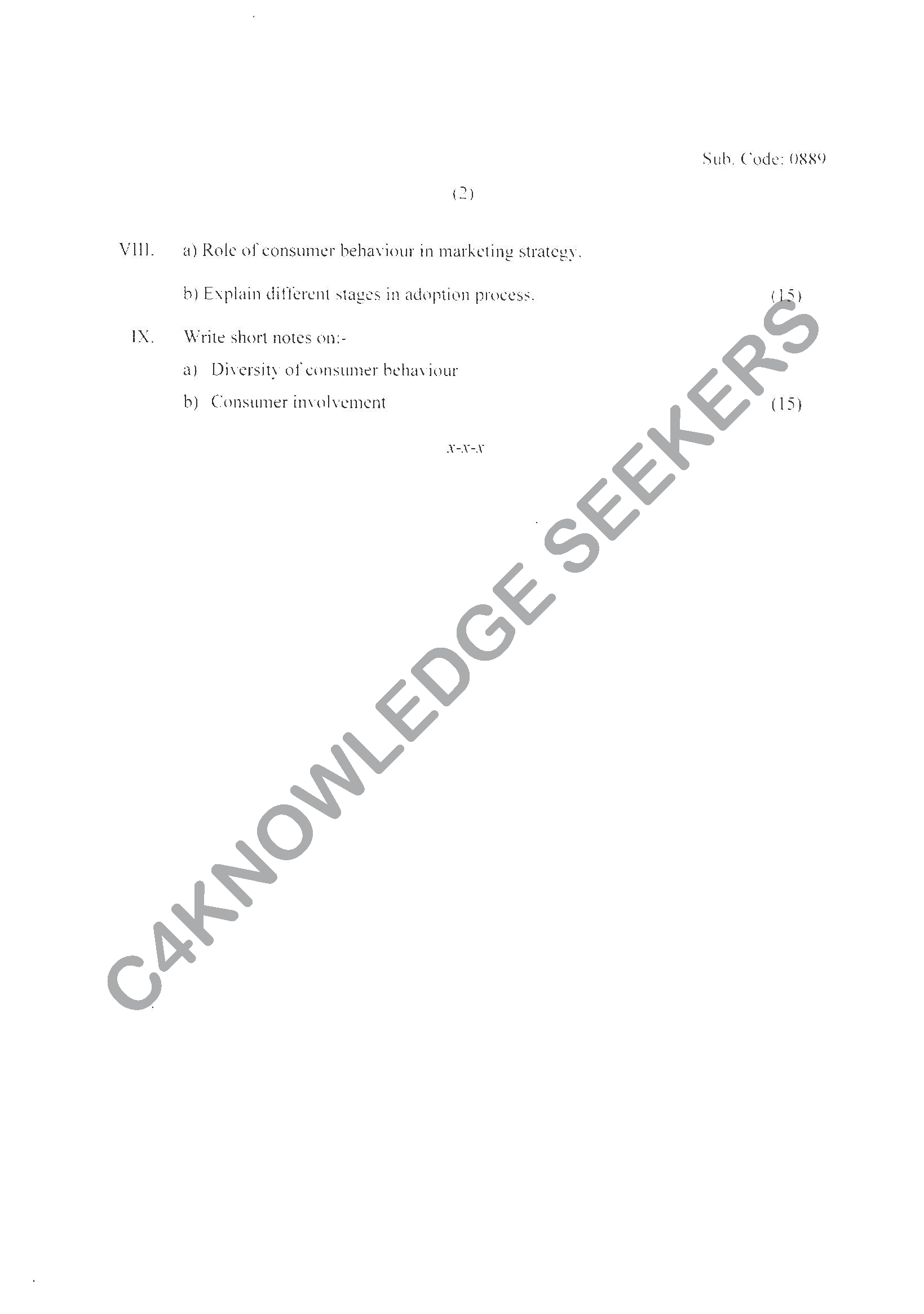 Question Paper Page 2