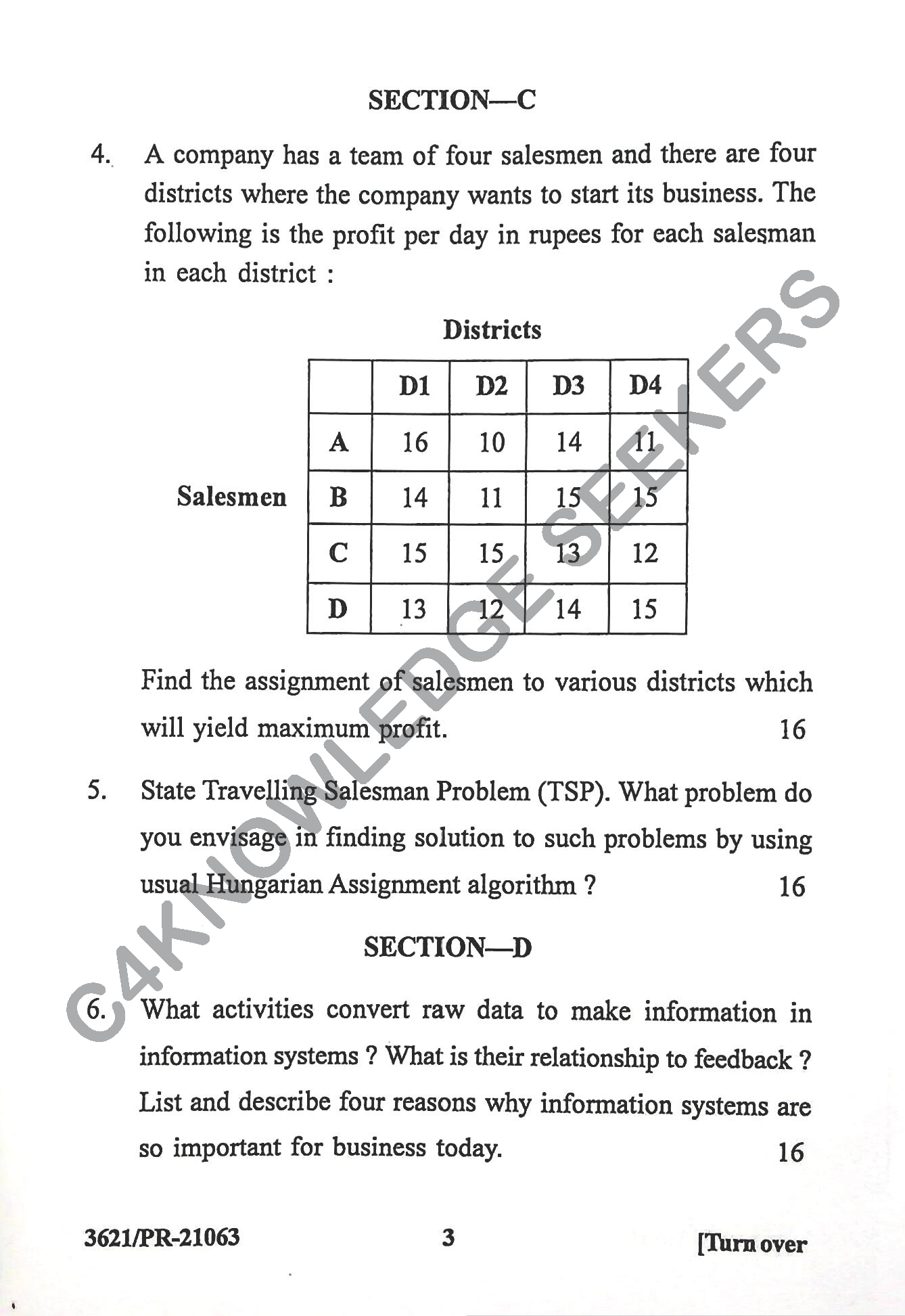 Question Paper Page 3