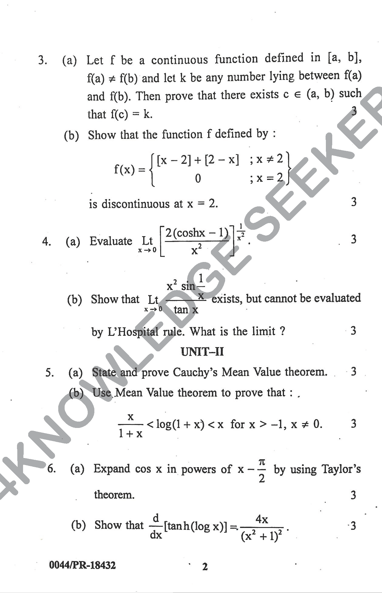 Question Paper Page 2