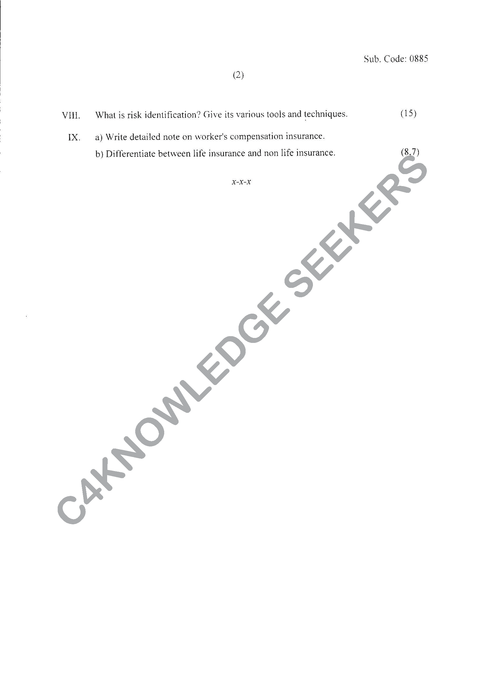 Question Paper Page 2