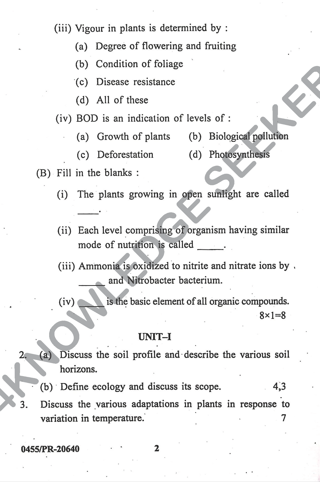 Question Paper Page 2