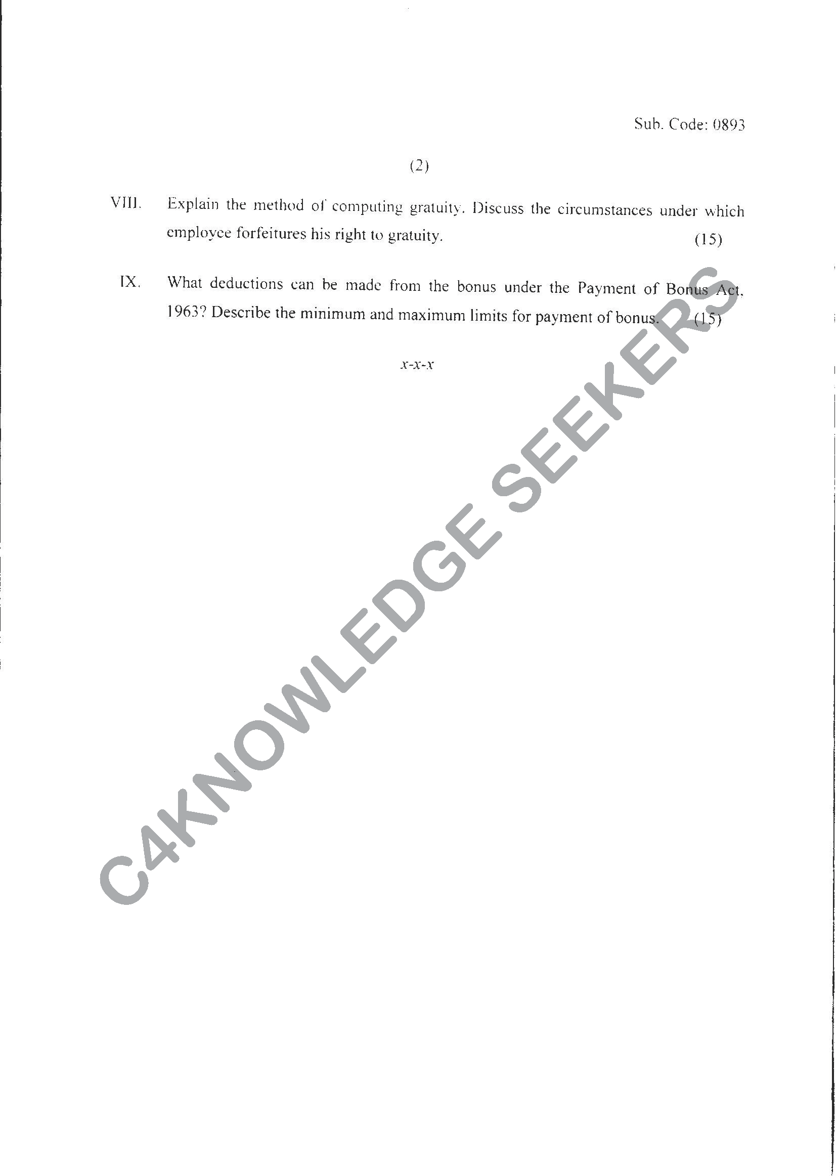 Question Paper Page 2