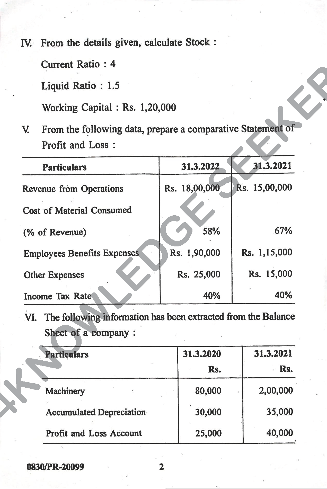 Question Paper Page 2