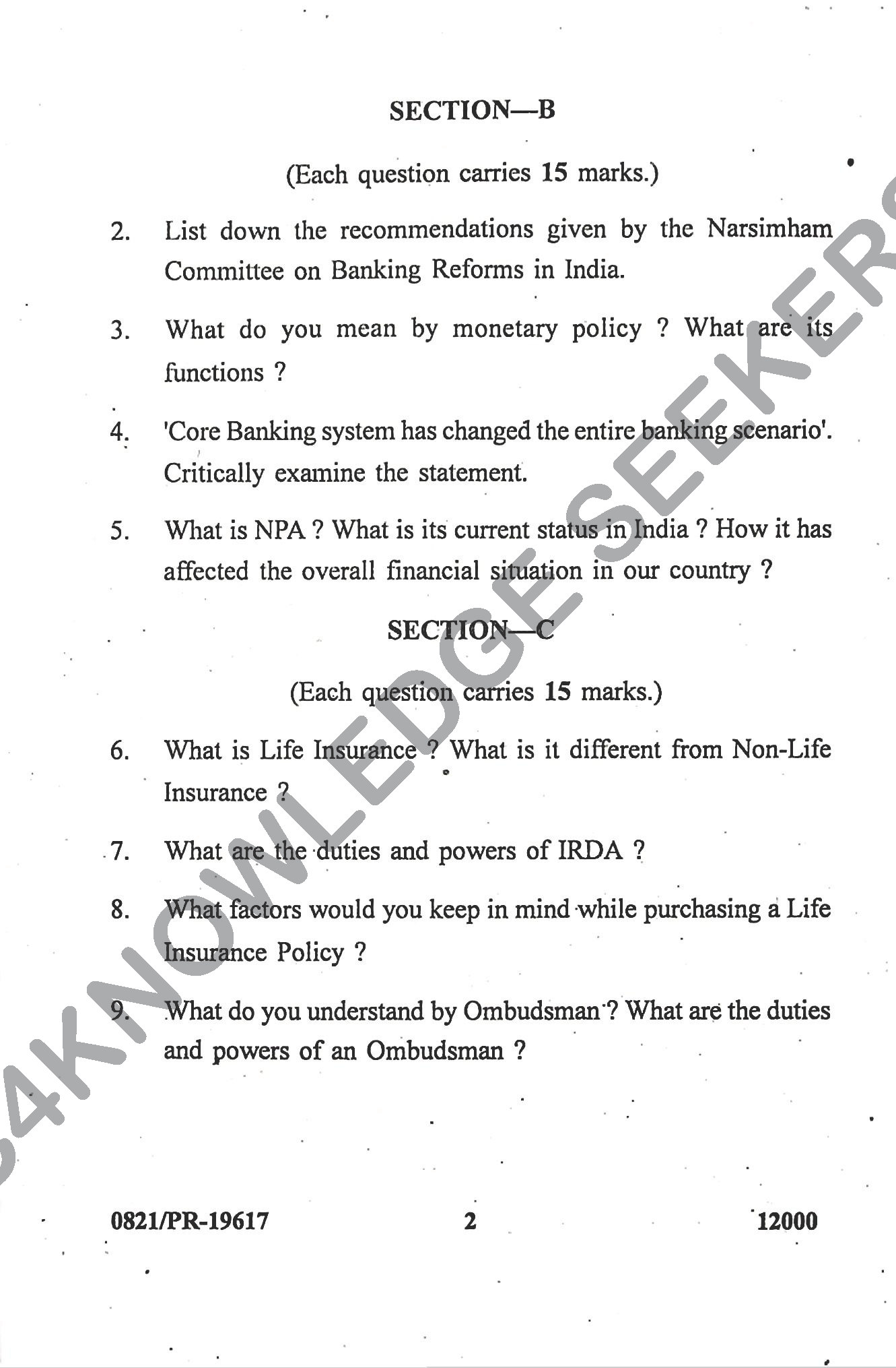 Question Paper Page 2
