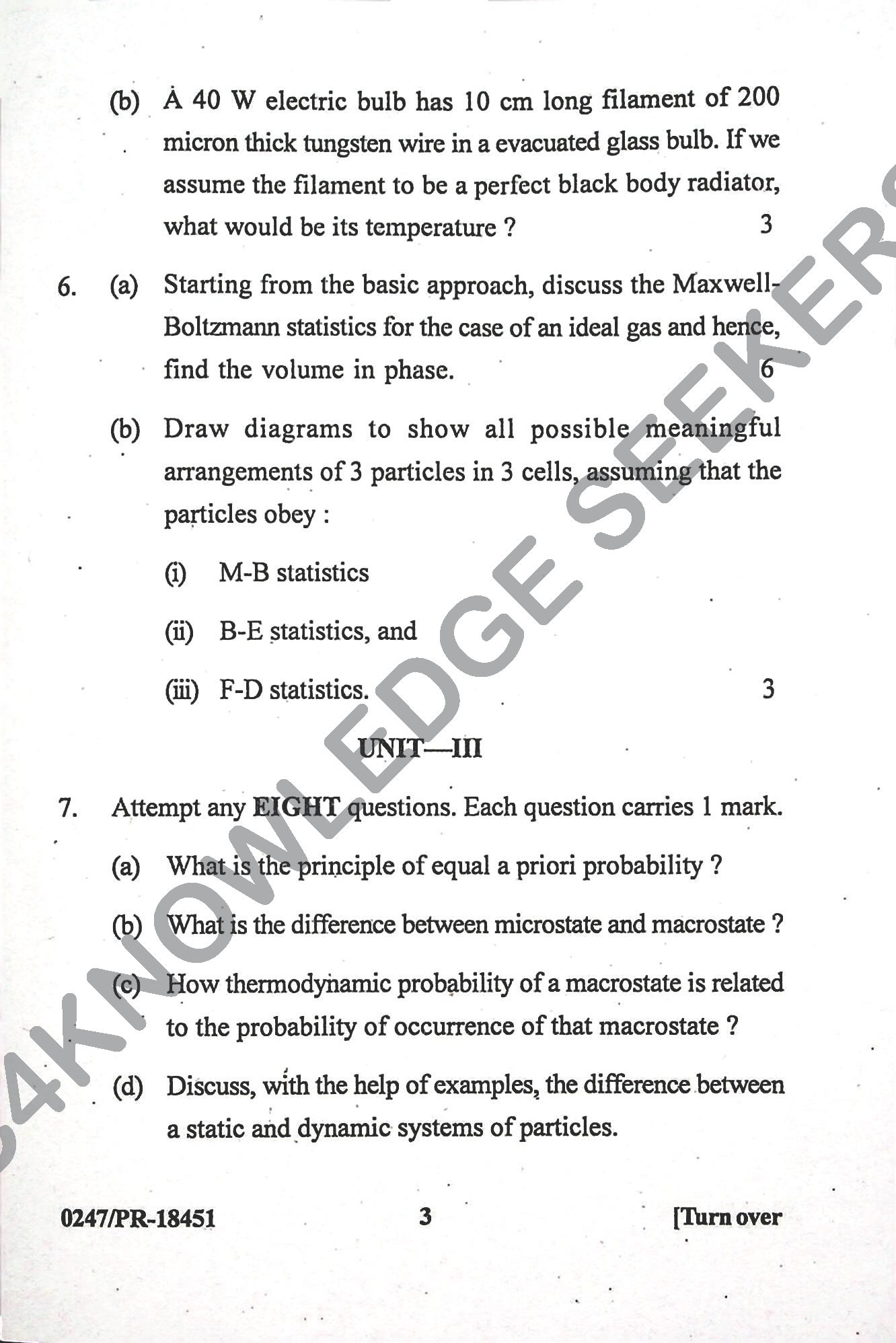 Question Paper Page 3