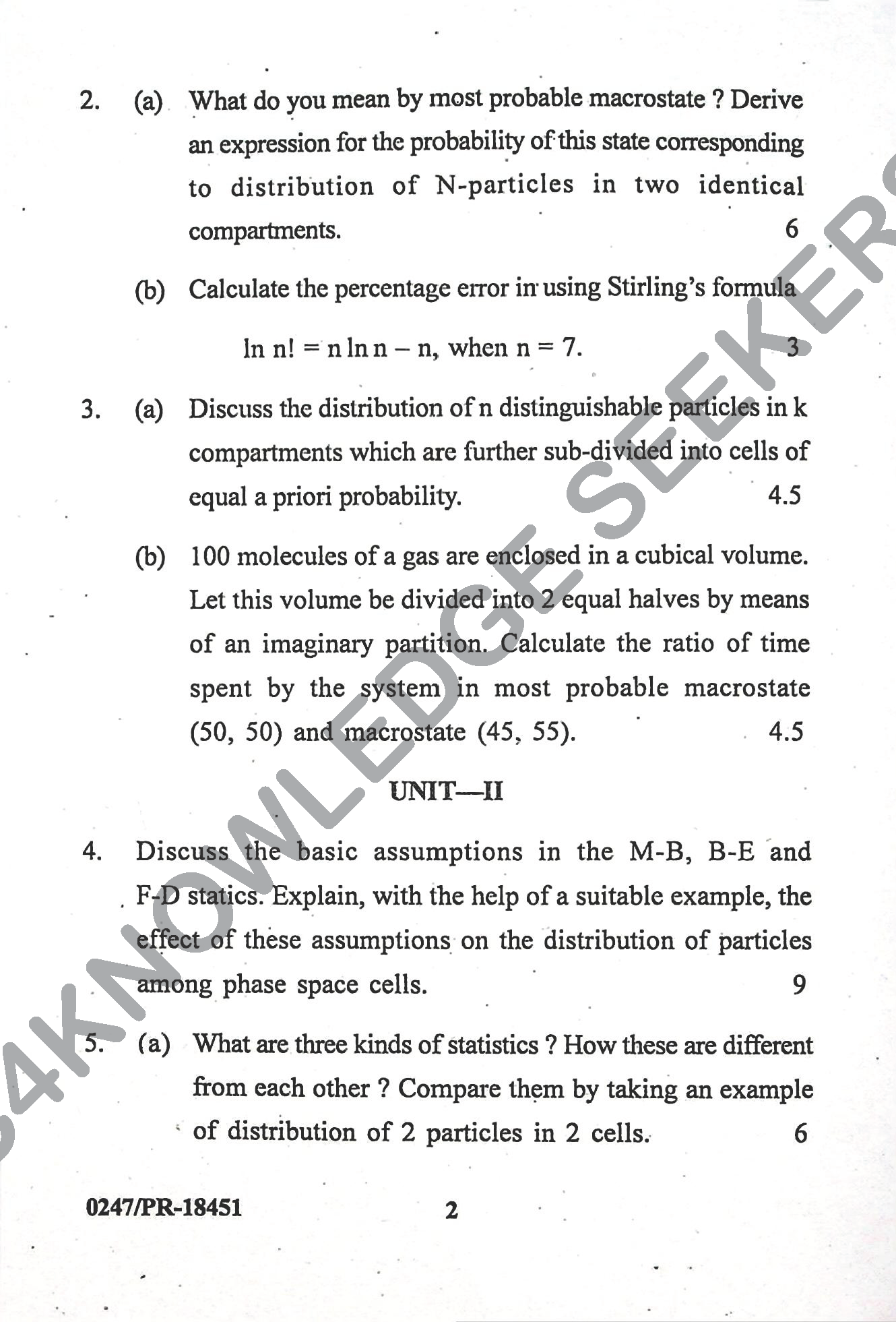 Question Paper Page 2