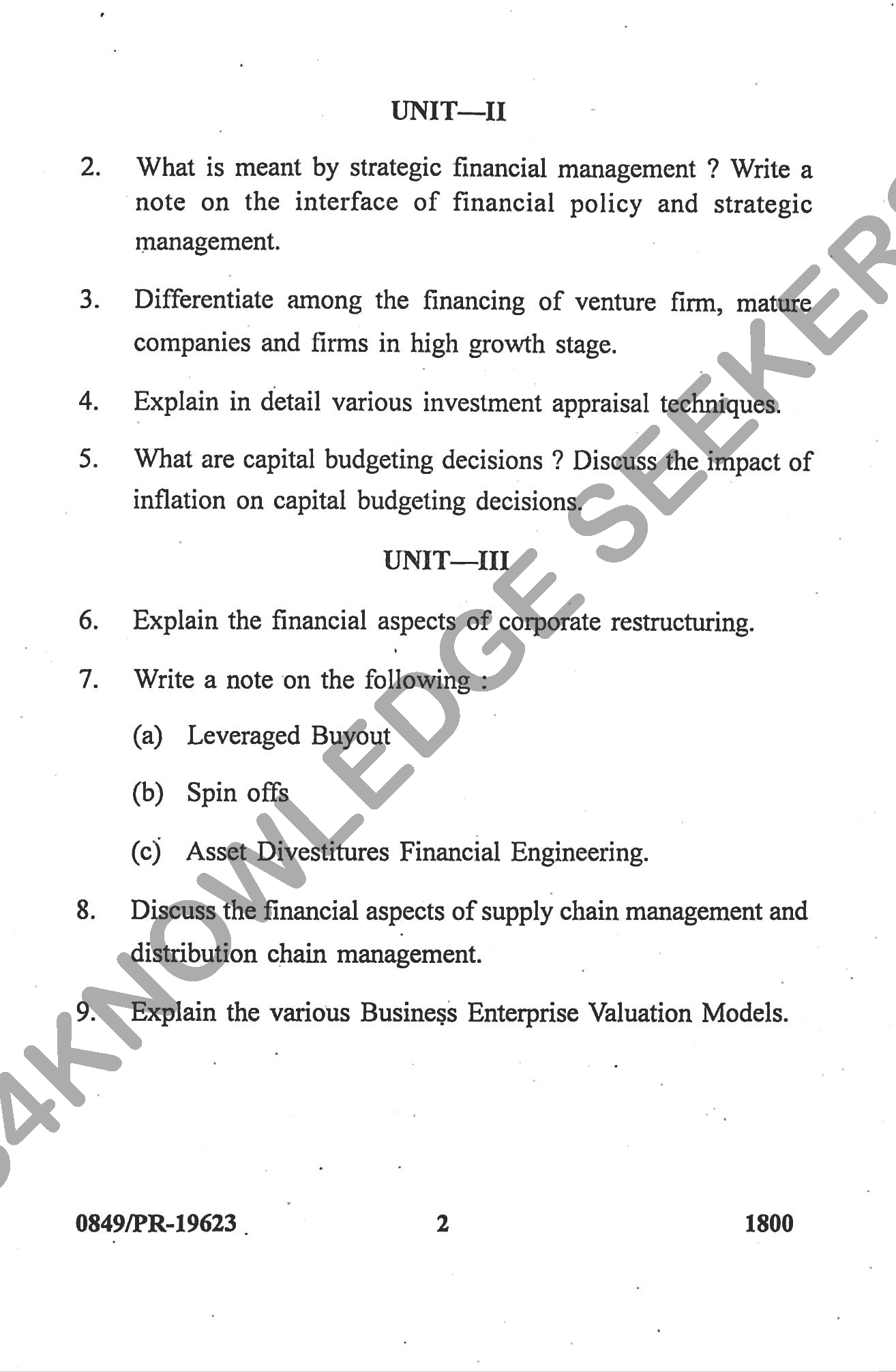 Question Paper Page 2
