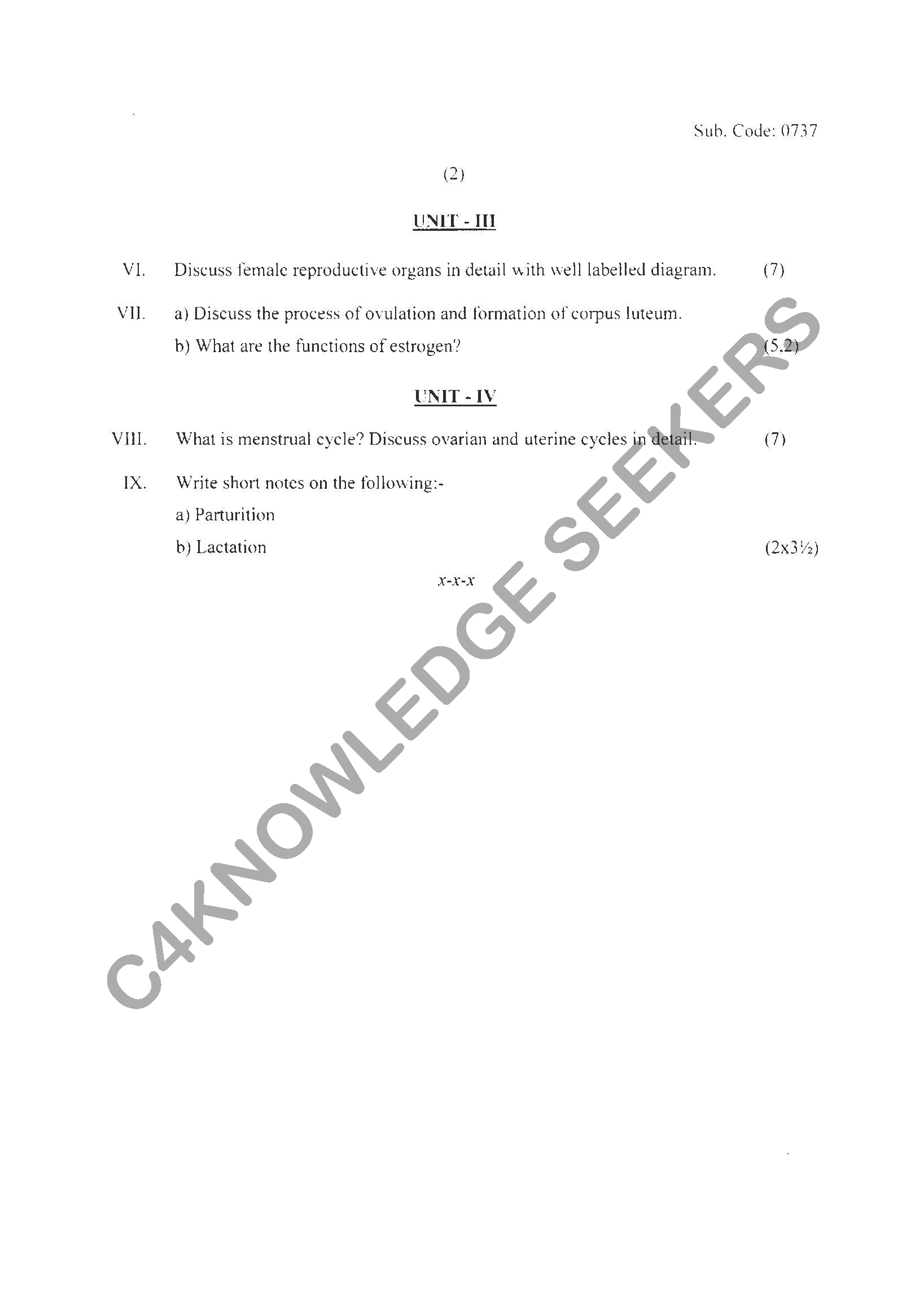 Question Paper Page 2