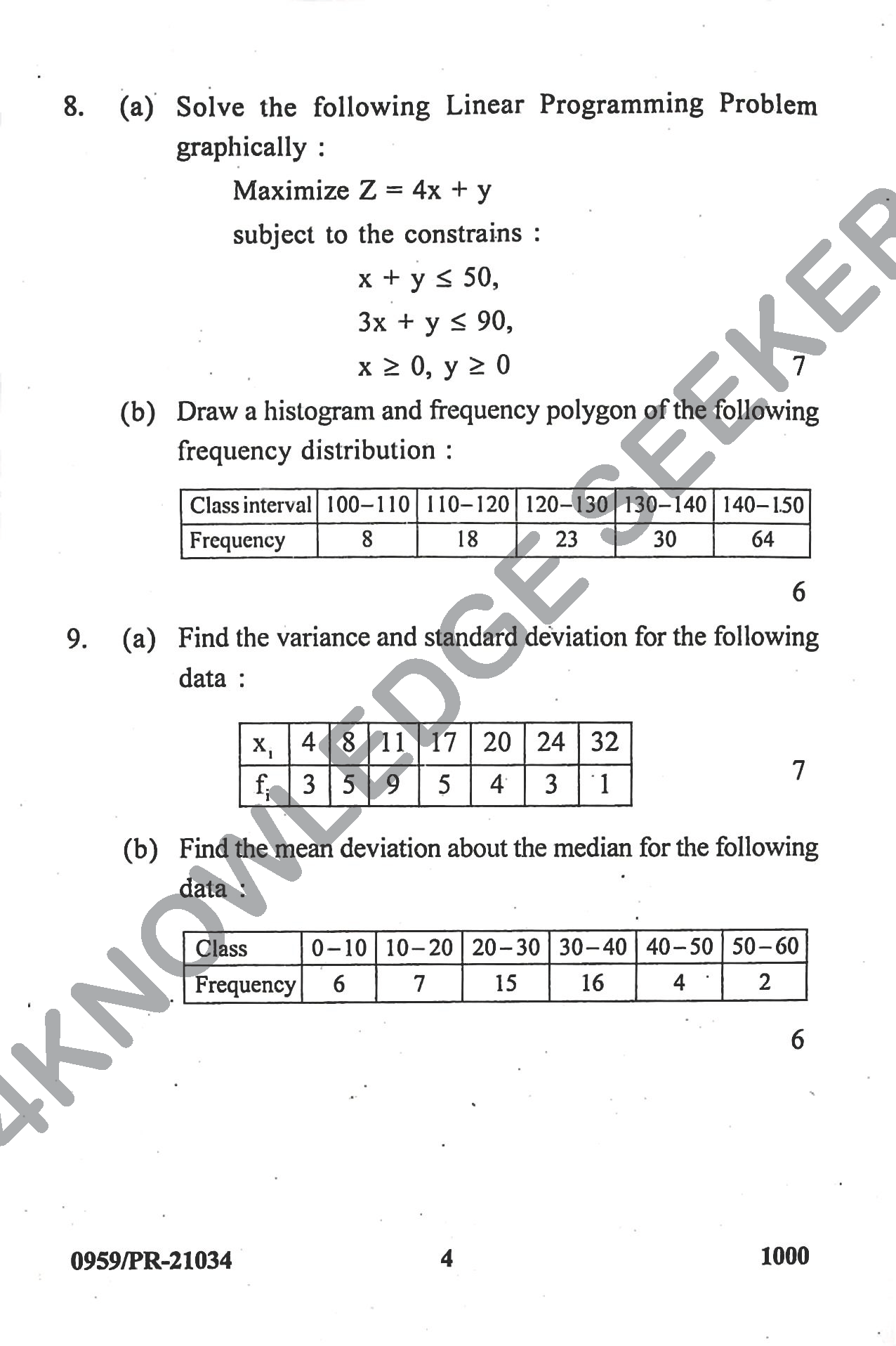 Question Paper Page 4