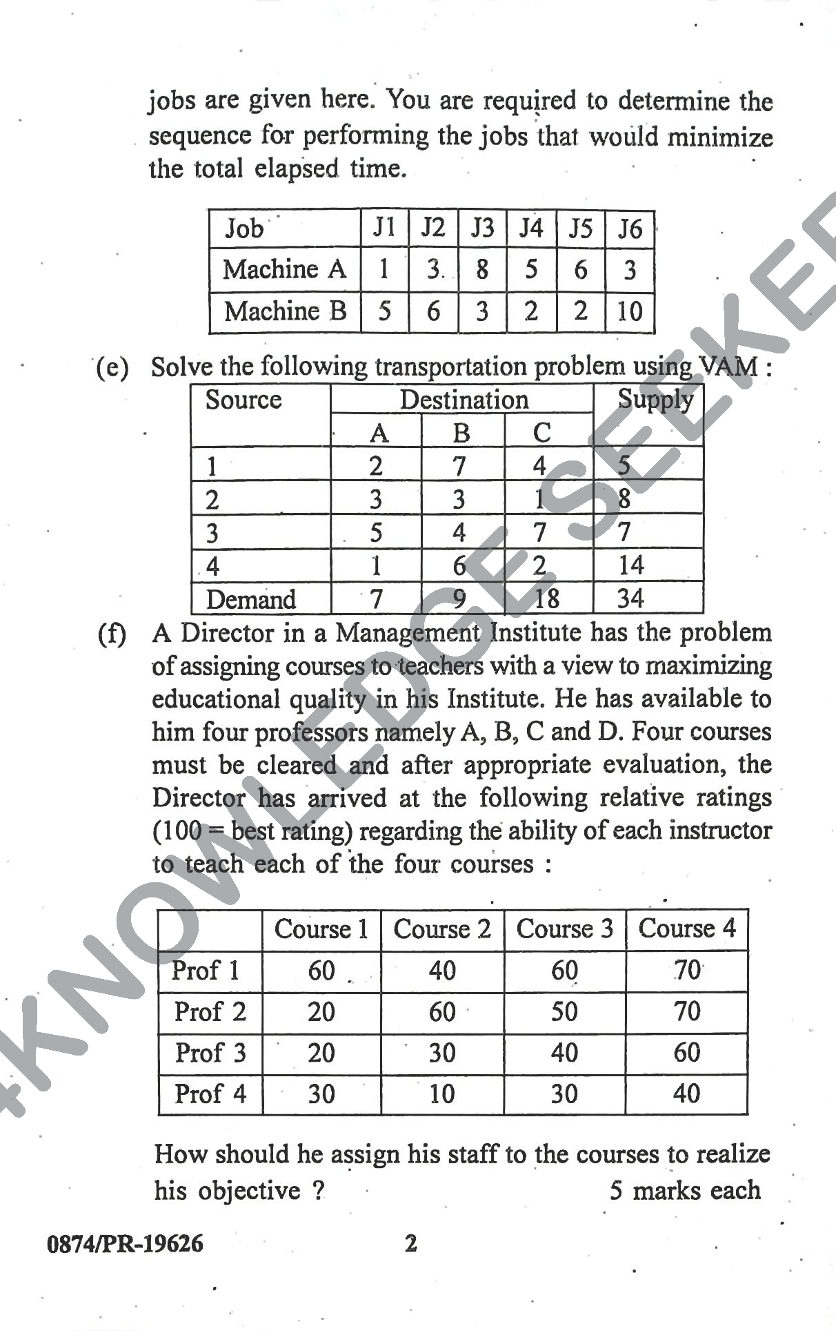 Question Paper Page 2
