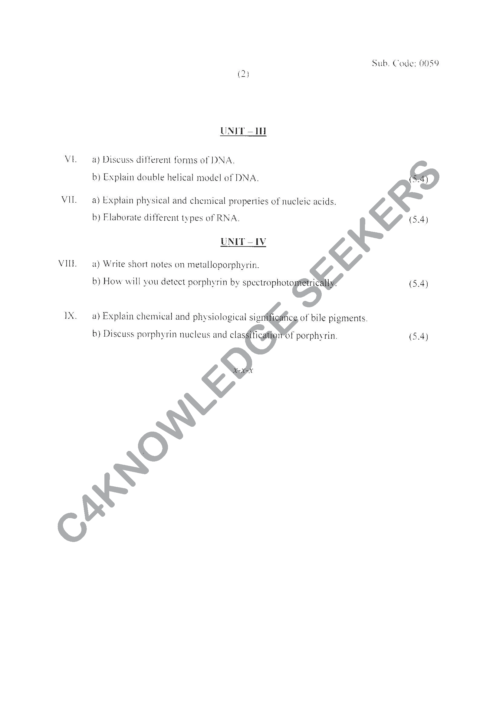 Question Paper Page 2