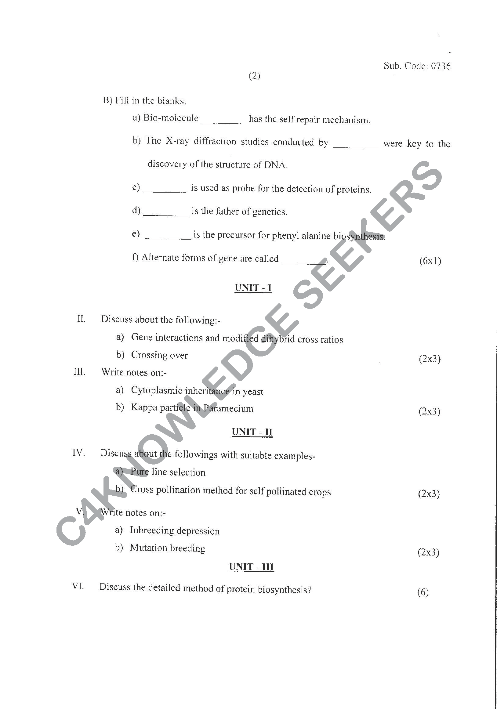 Question Paper Page 2