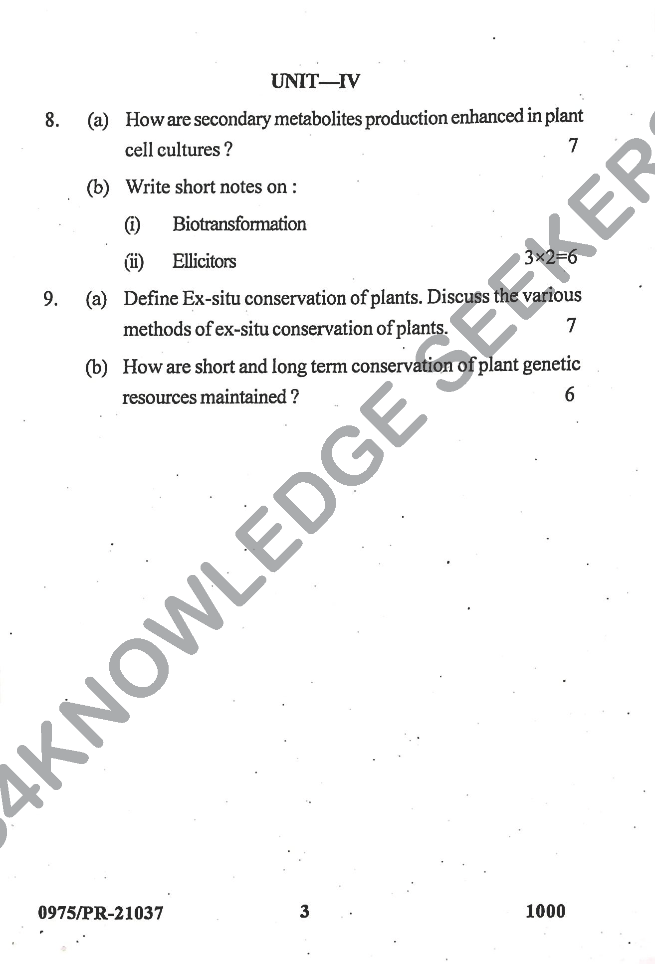 Question Paper Page 3