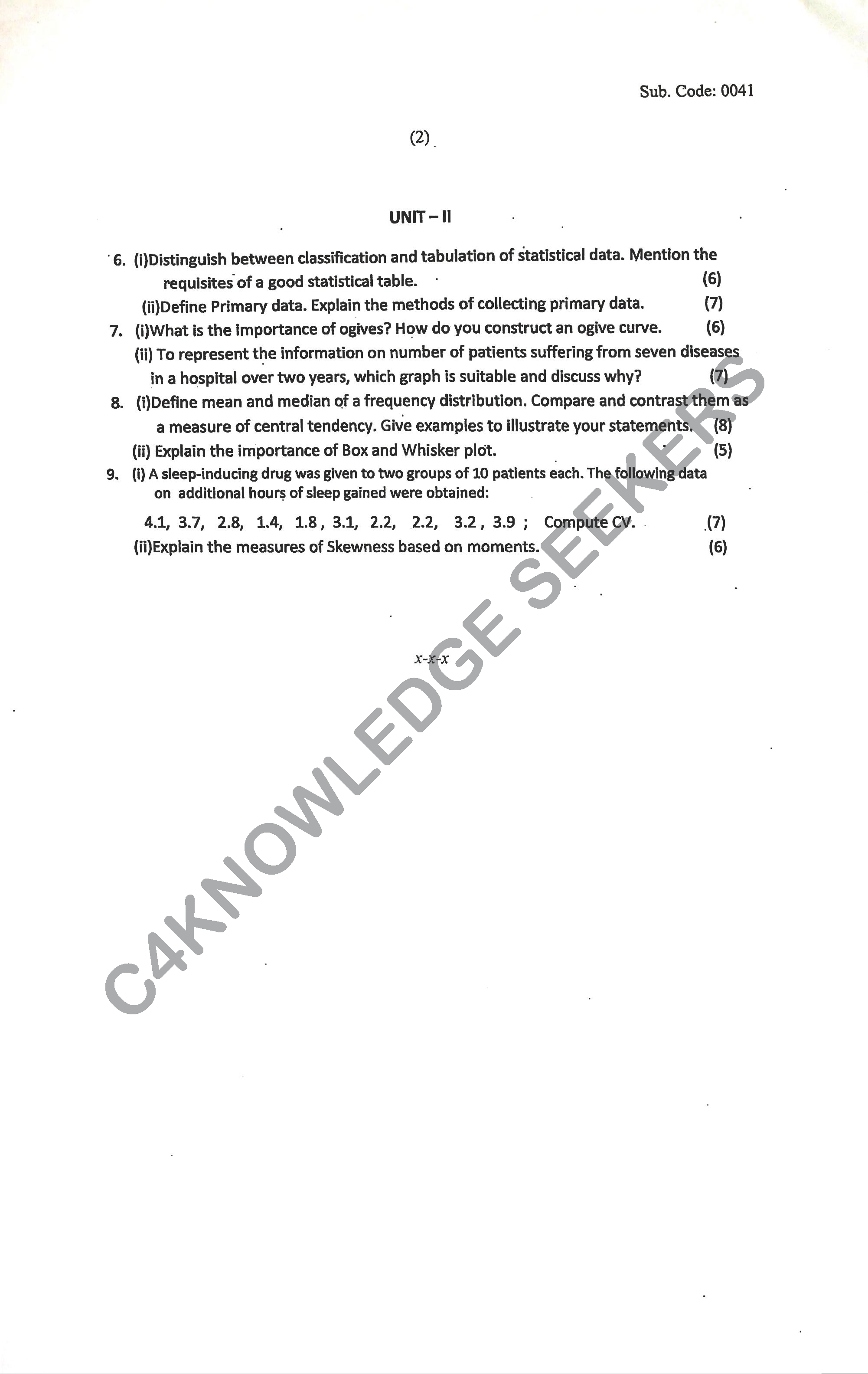 Question Paper Page 2