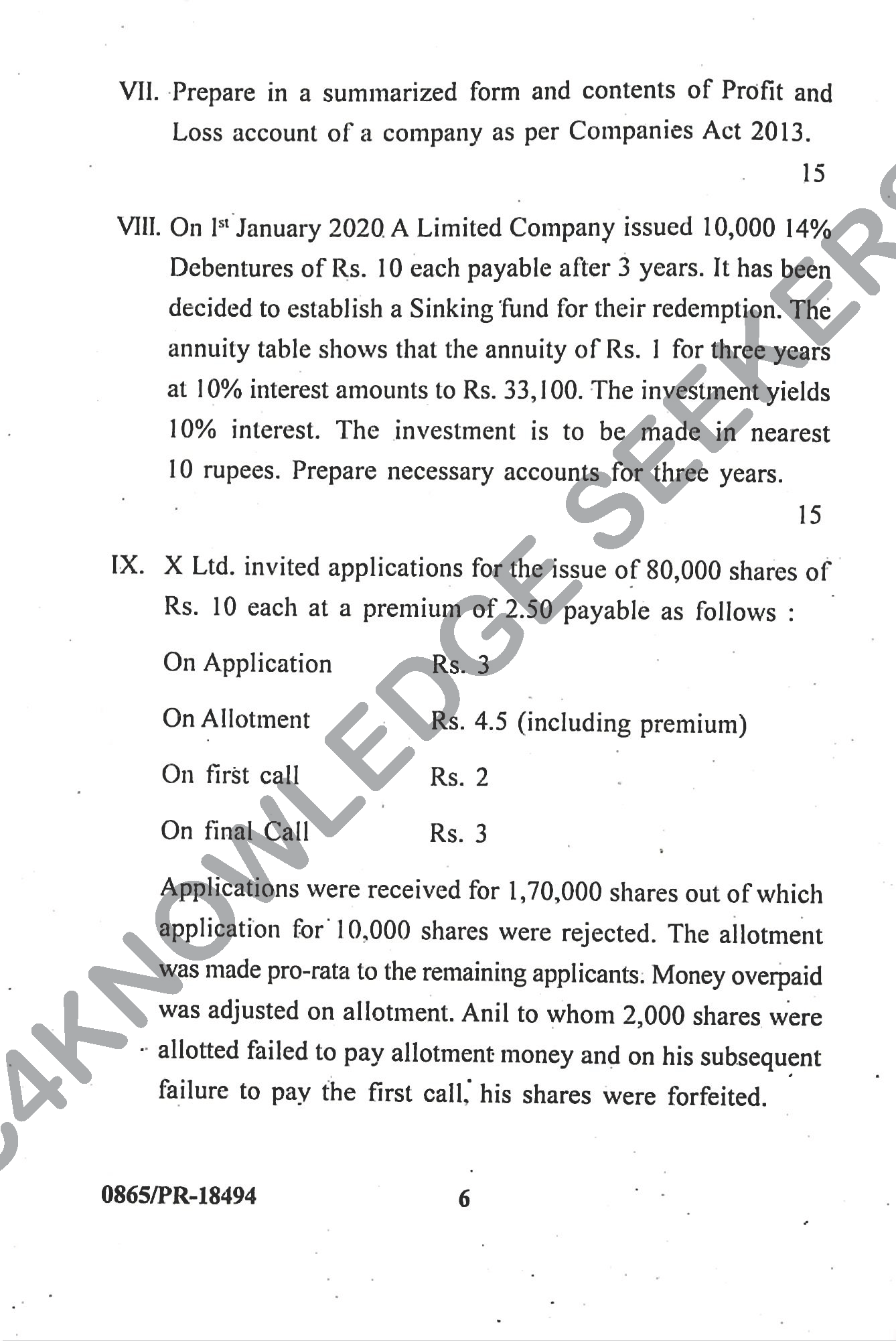 Question Paper Page 6