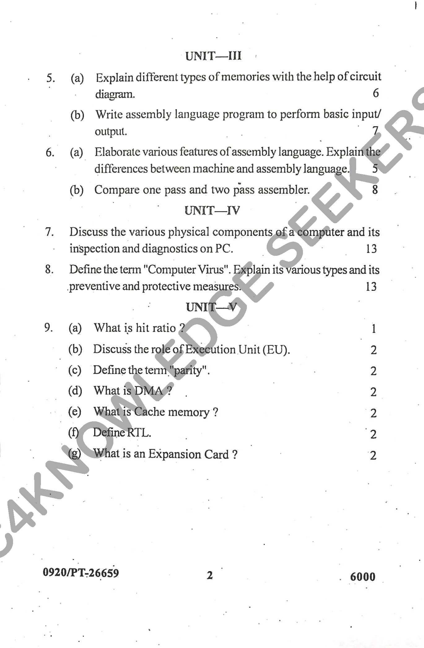 Question Paper Page 2