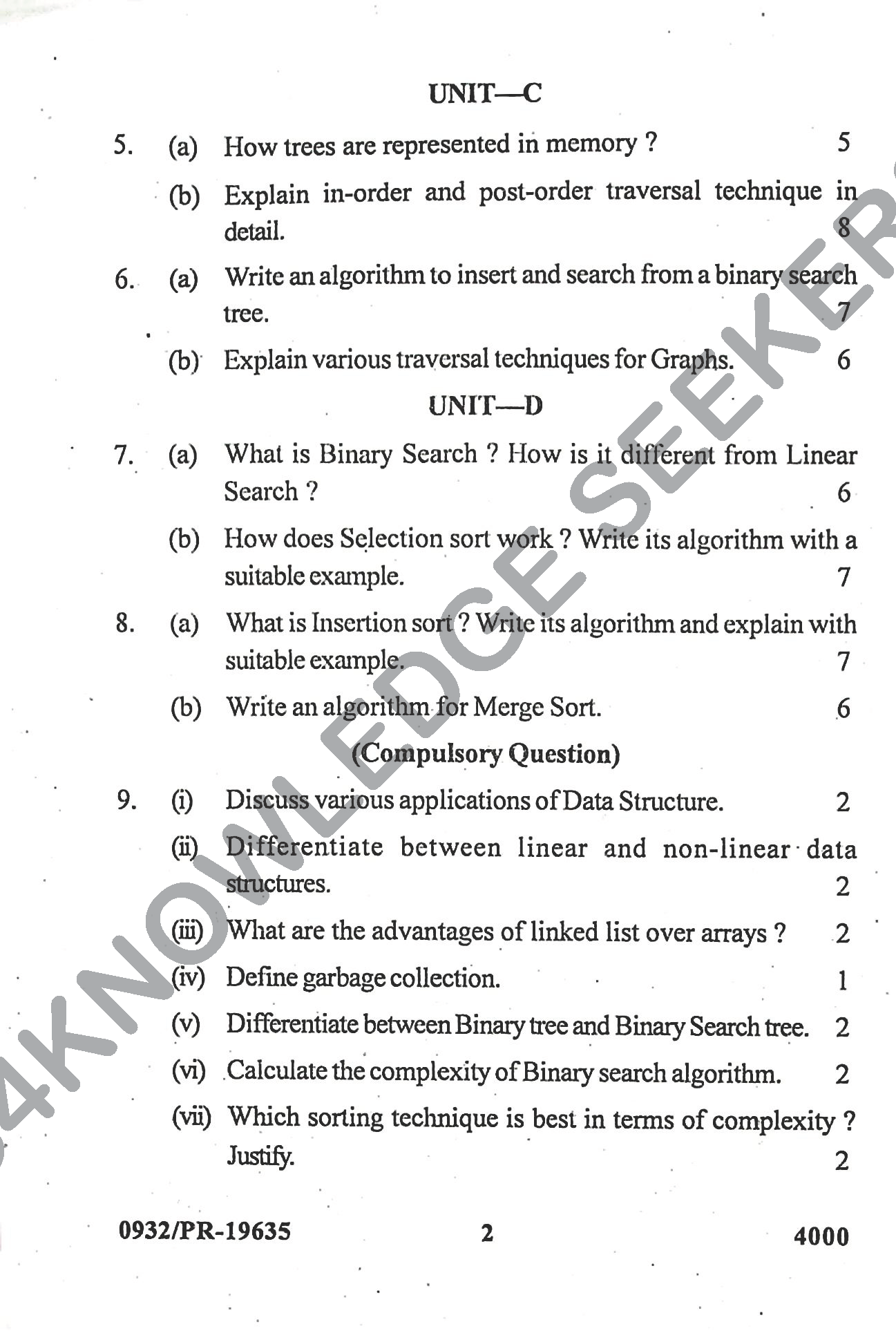 Question Paper Page 1