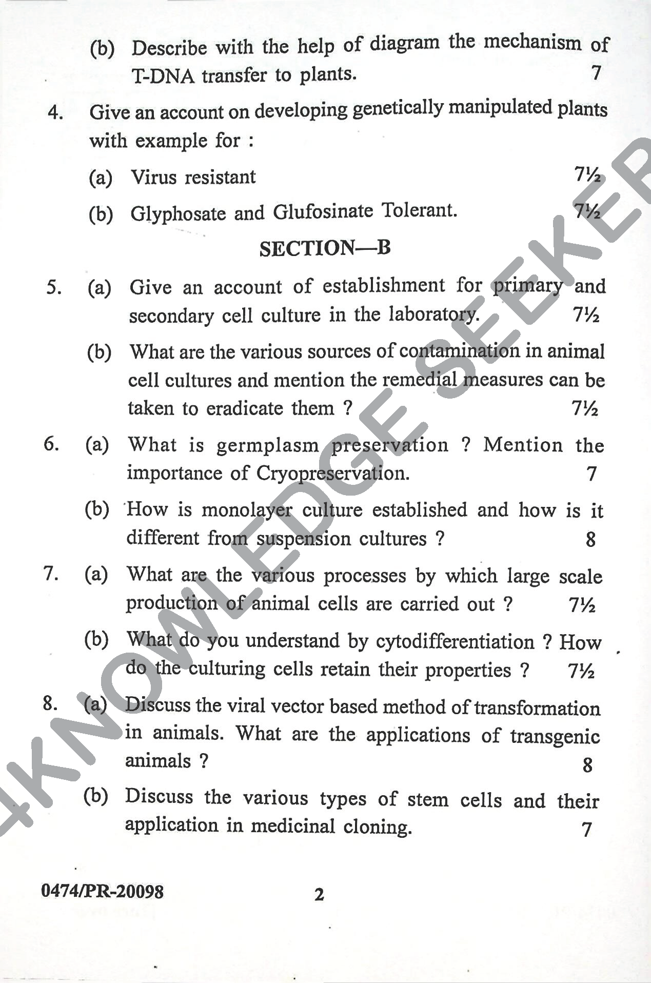 Question Paper Page 2