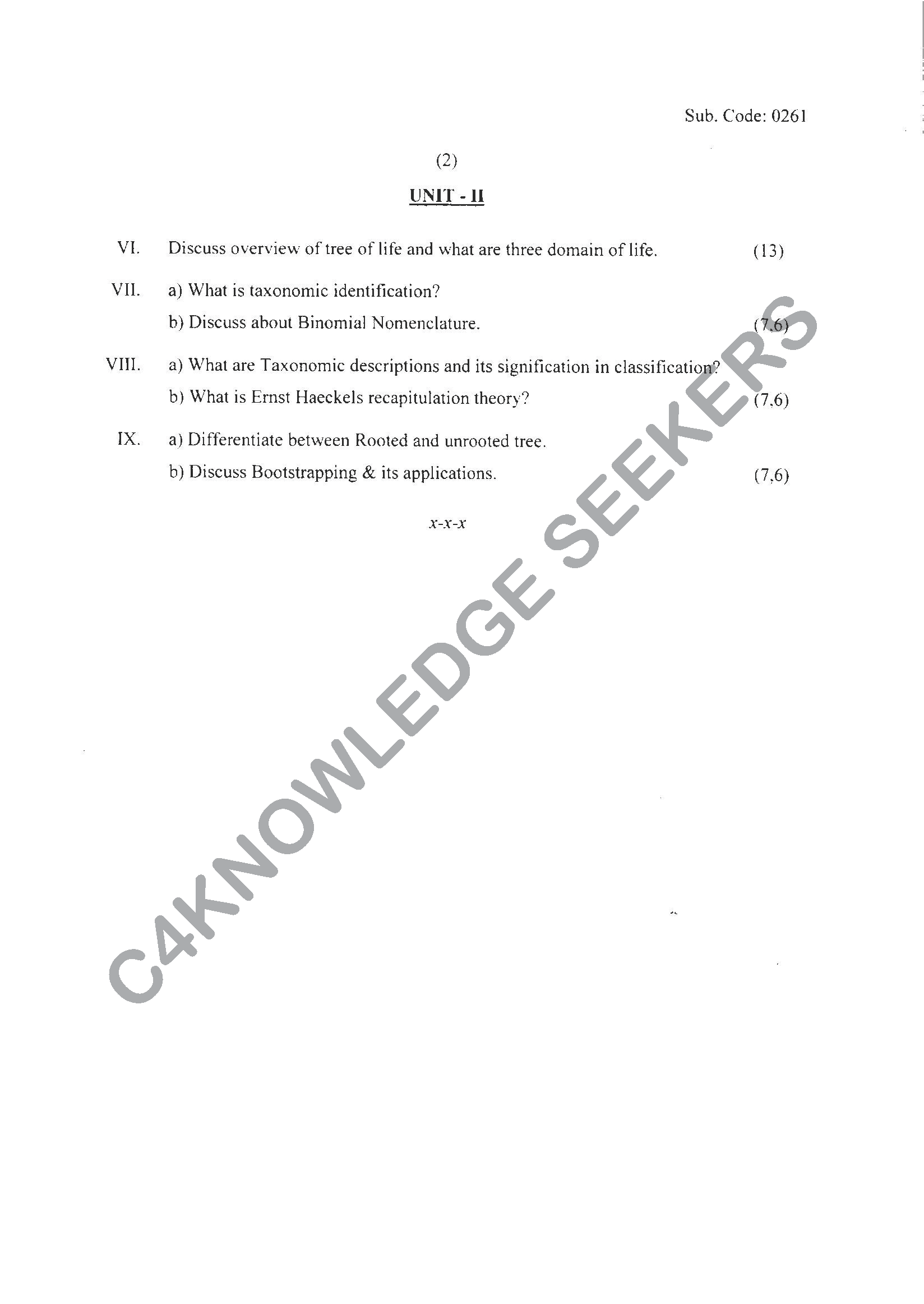 Question Paper Page 2
