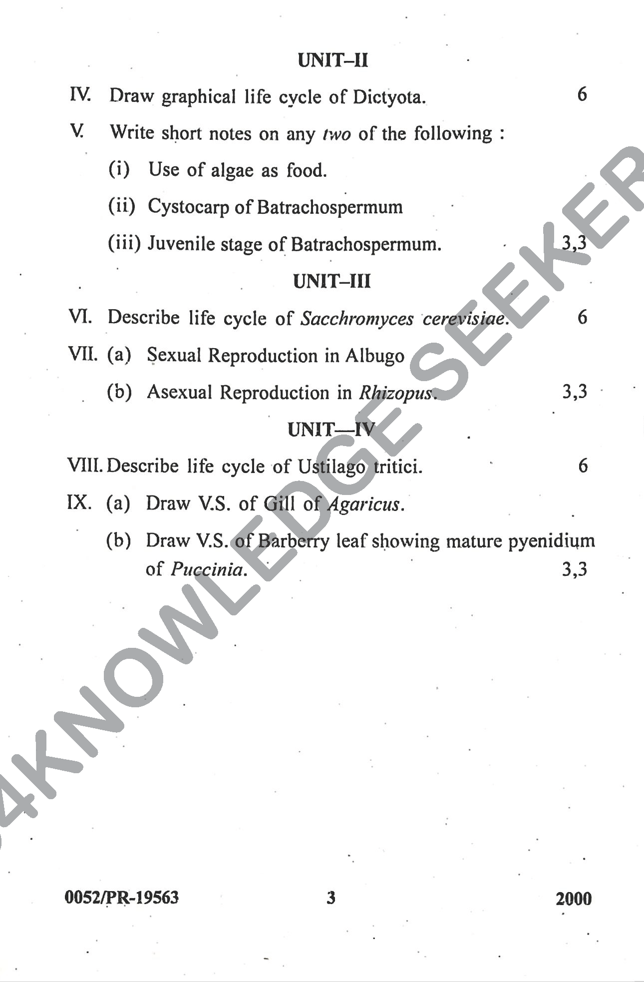 Question Paper Page 3