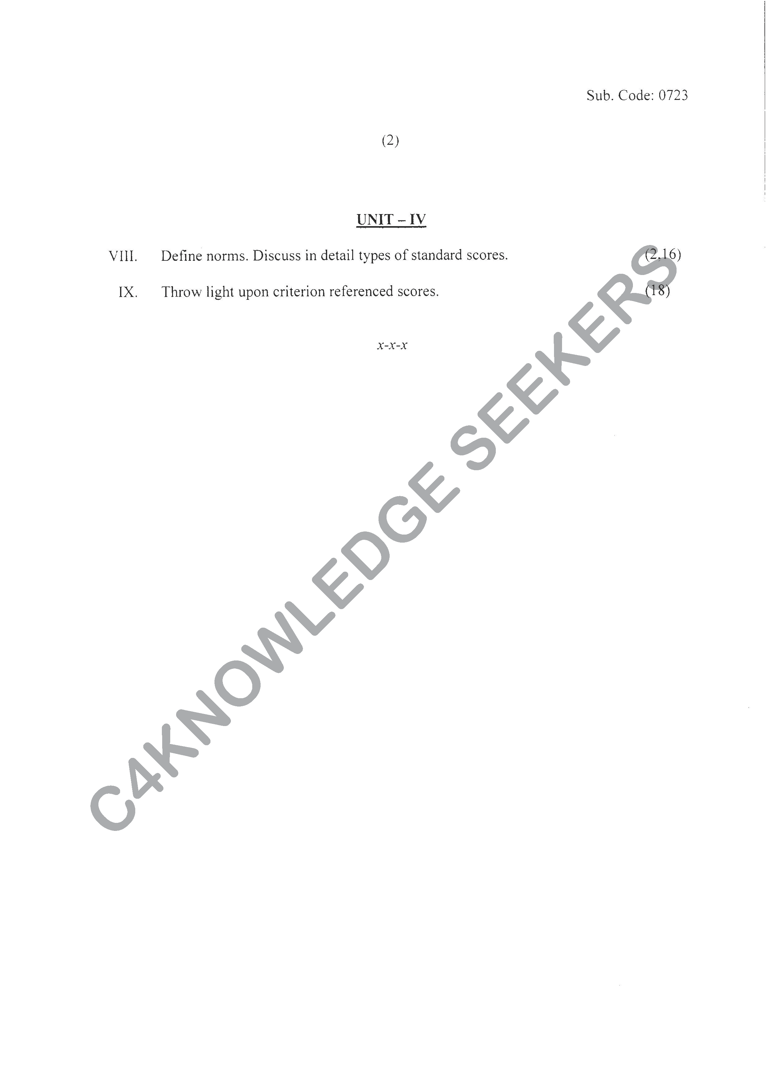 Question Paper Page 2