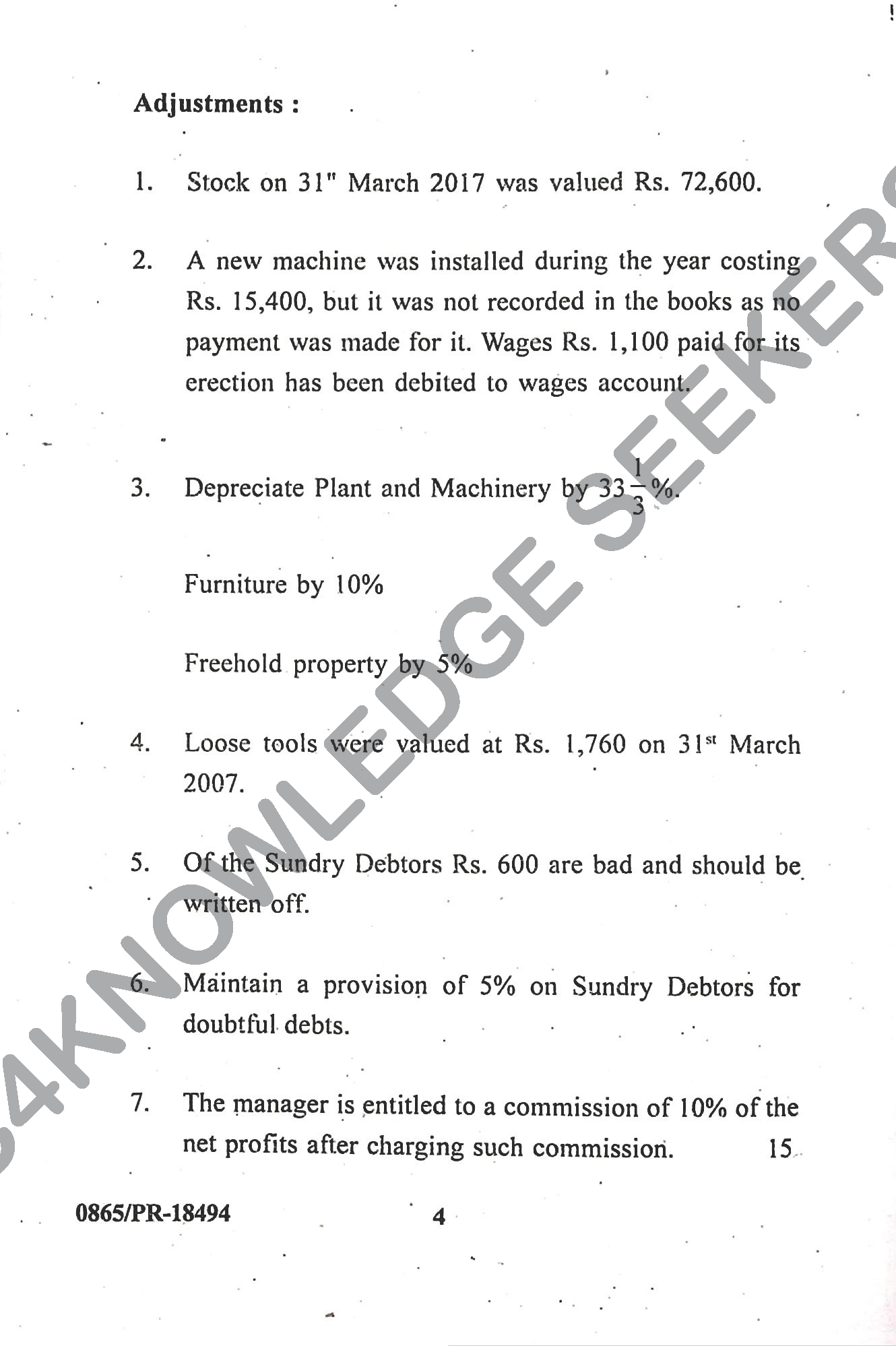 Question Paper Page 4