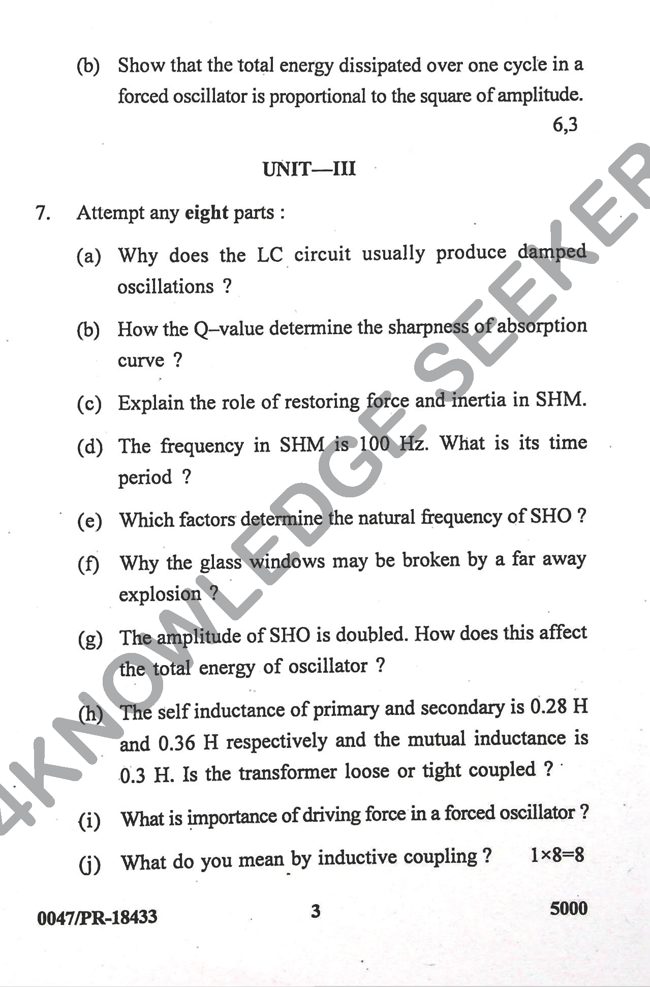 Question Paper Page 3