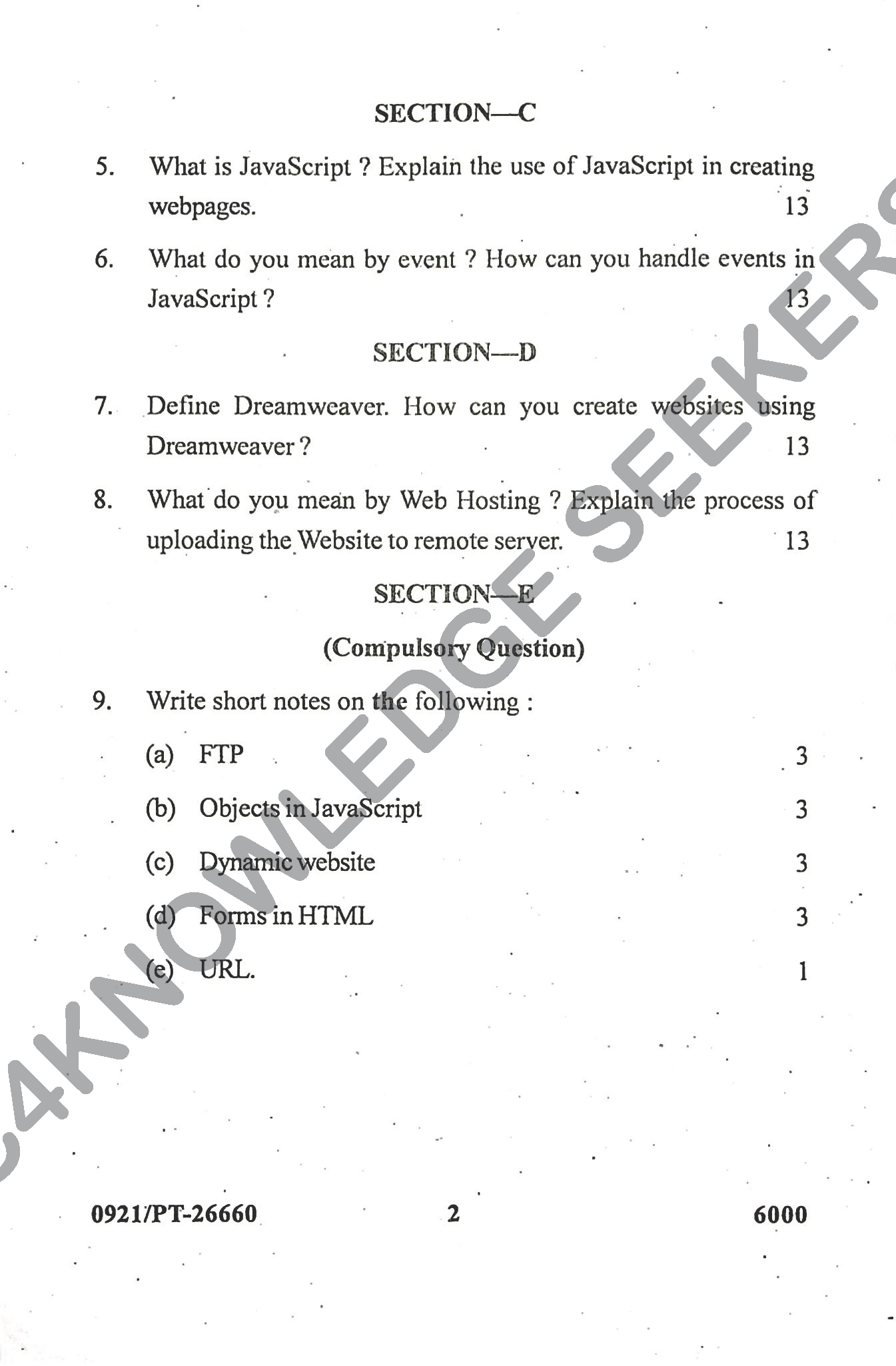 Question Paper Page 2