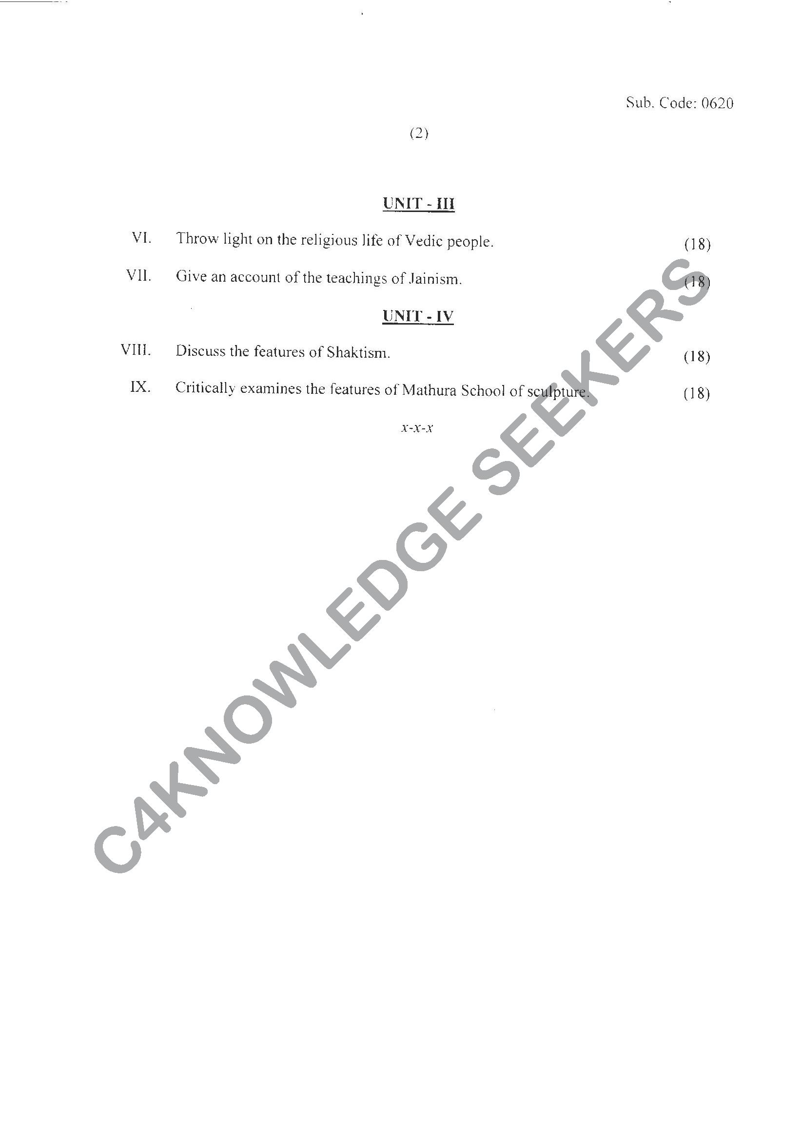 Question Paper Page 2