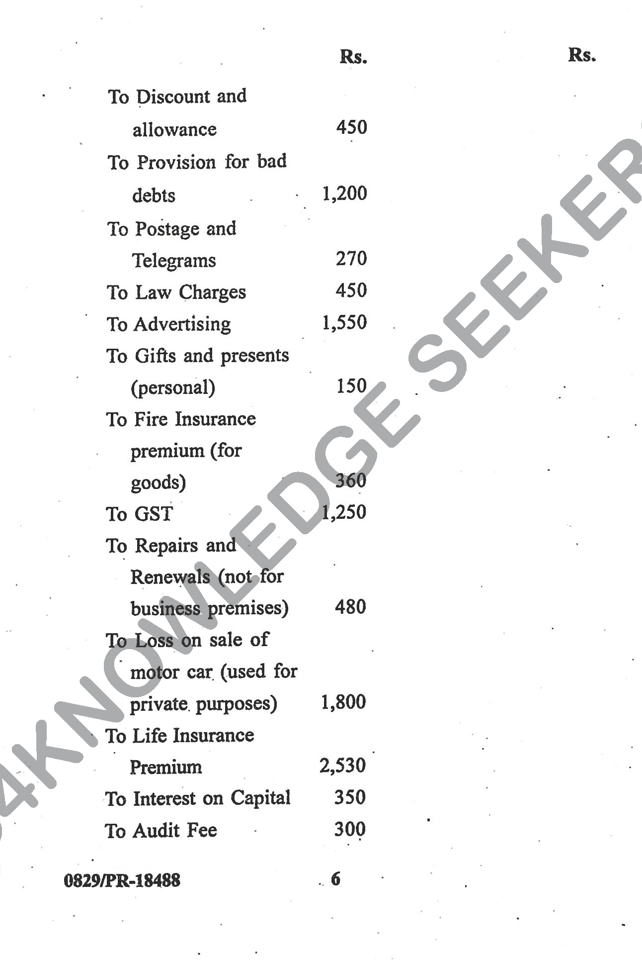 Question Paper Page 6