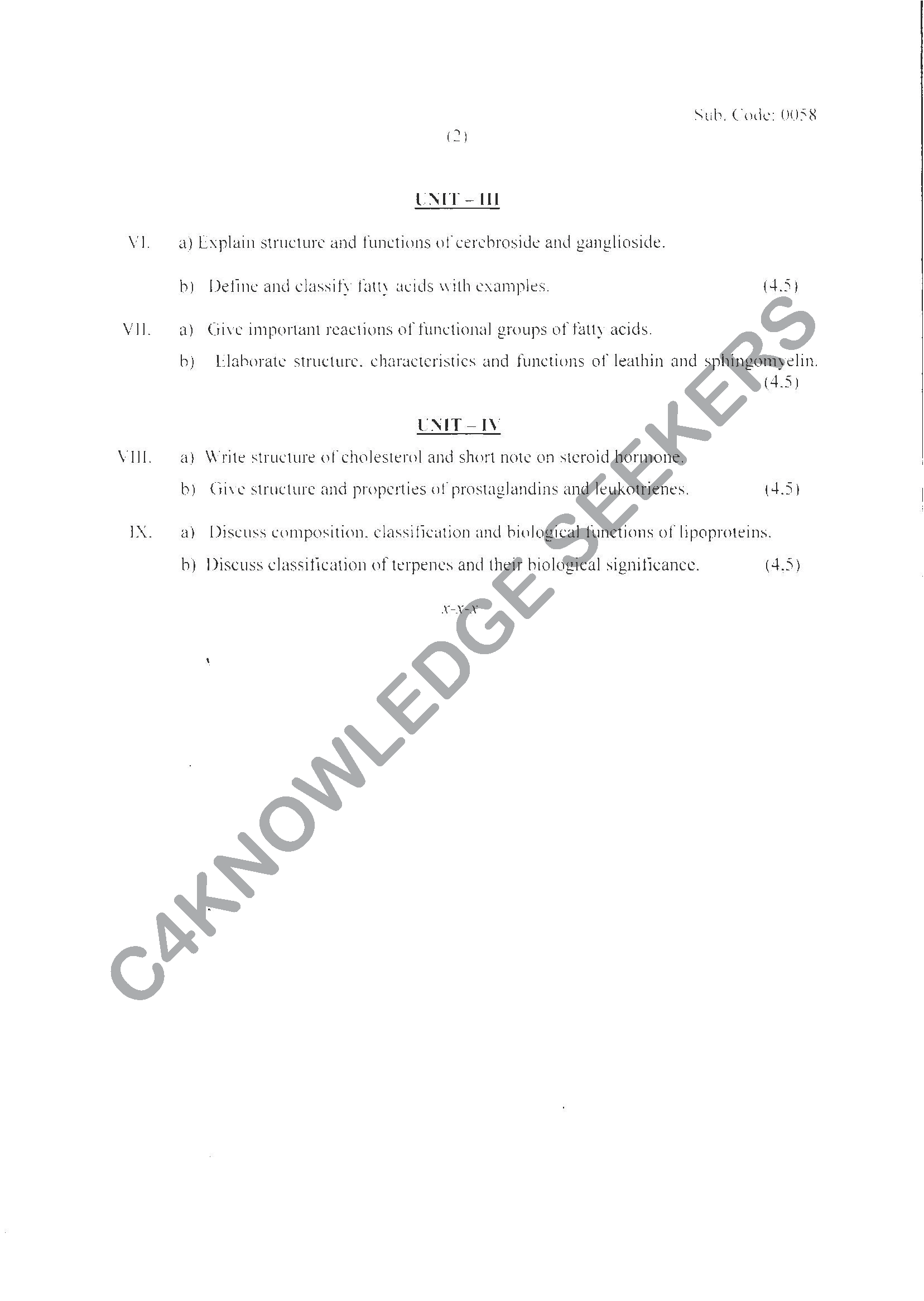 Question Paper Page 2