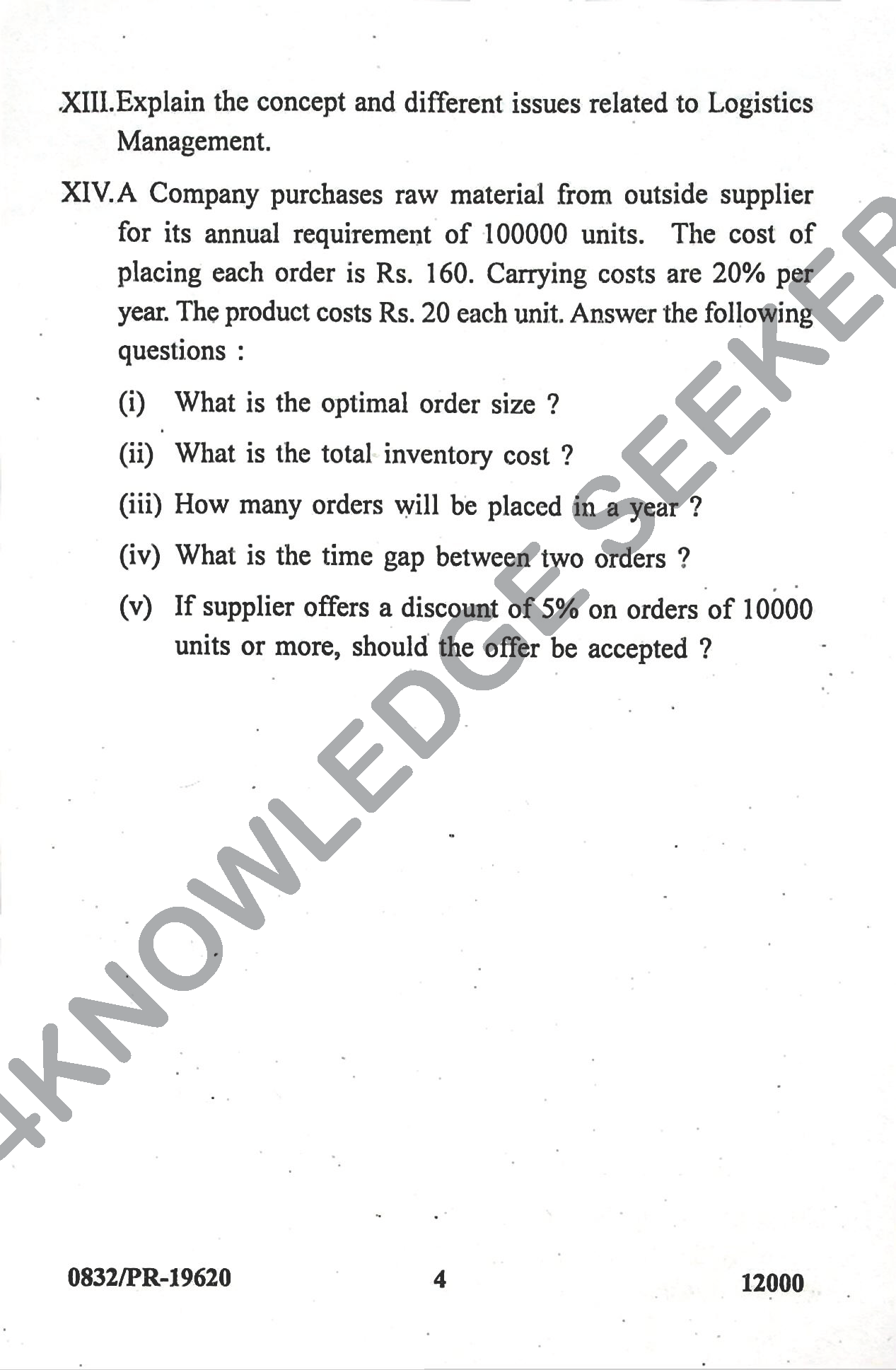 Question Paper Page 4