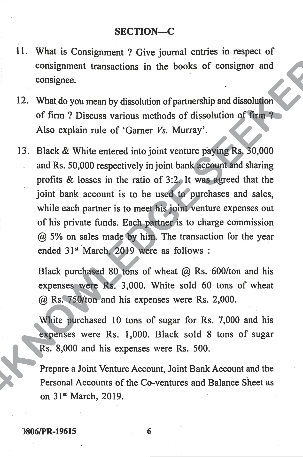 Question Paper Page 6
