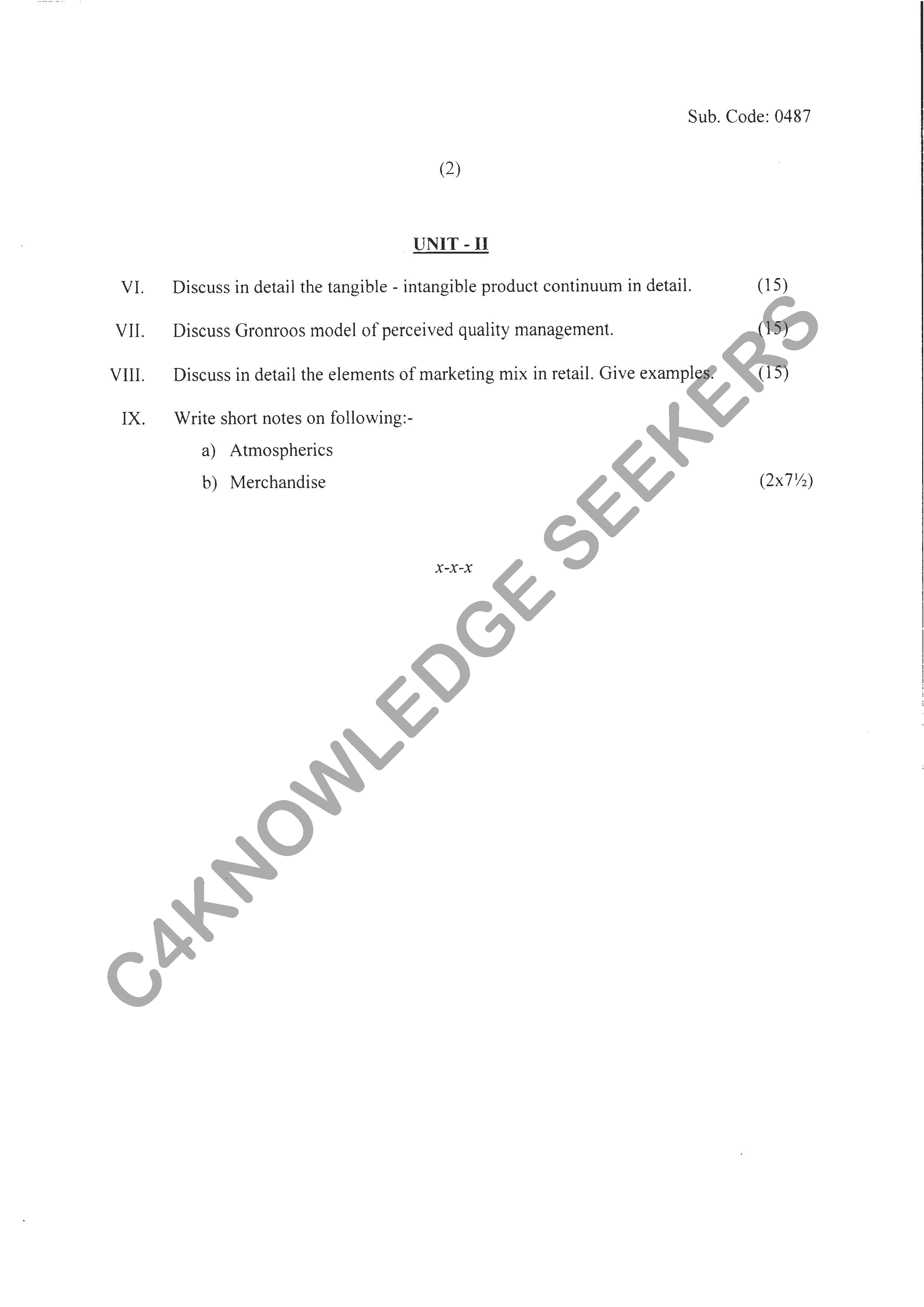 Question Paper Page 2