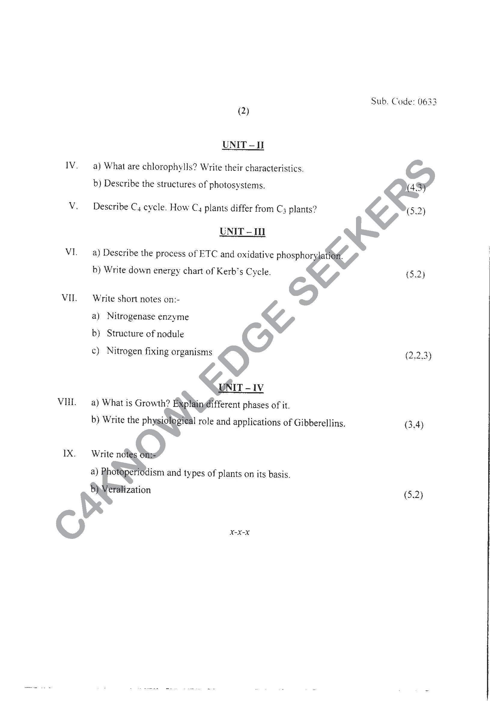Question Paper Page 2