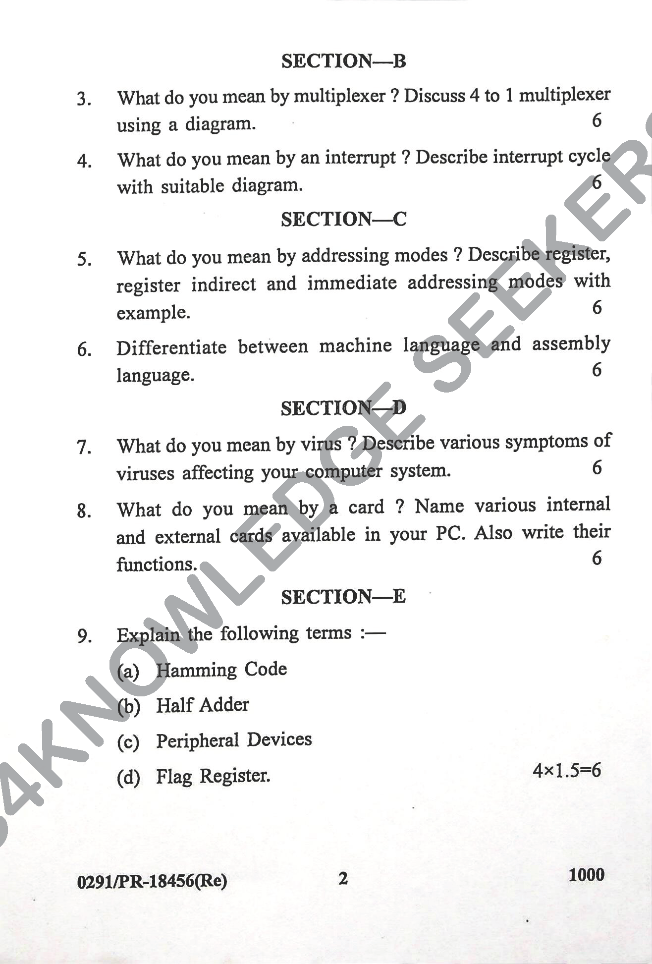 Question Paper Page 2