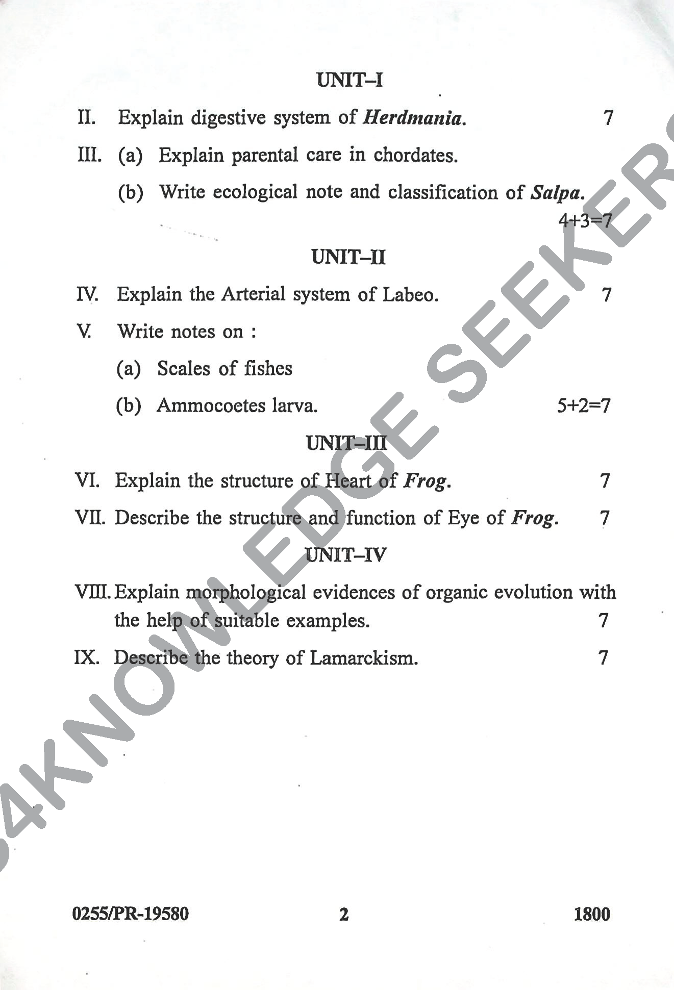 Question Paper Page 2